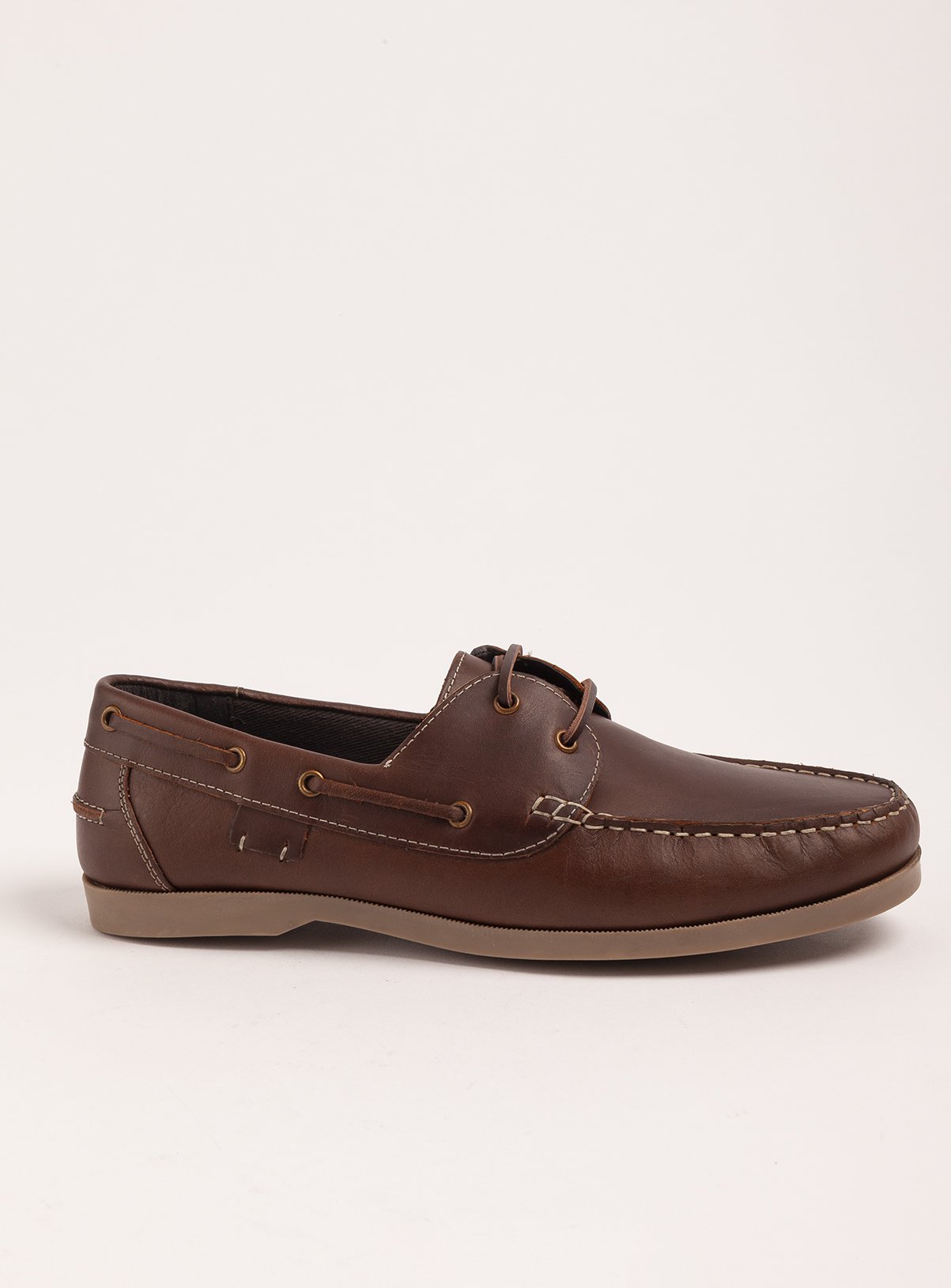 Sole Comfort Brown Leather Boat Shoes Review