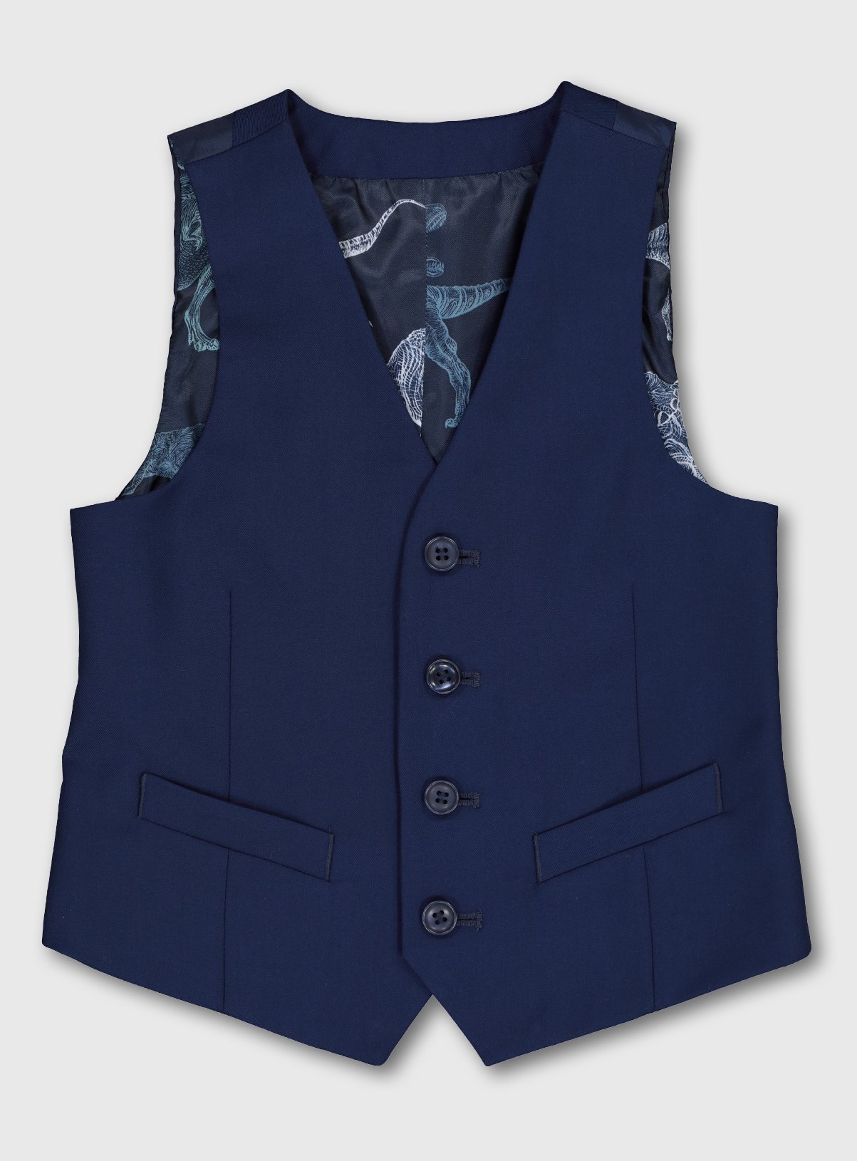 Blue Formal Waistcoat Review