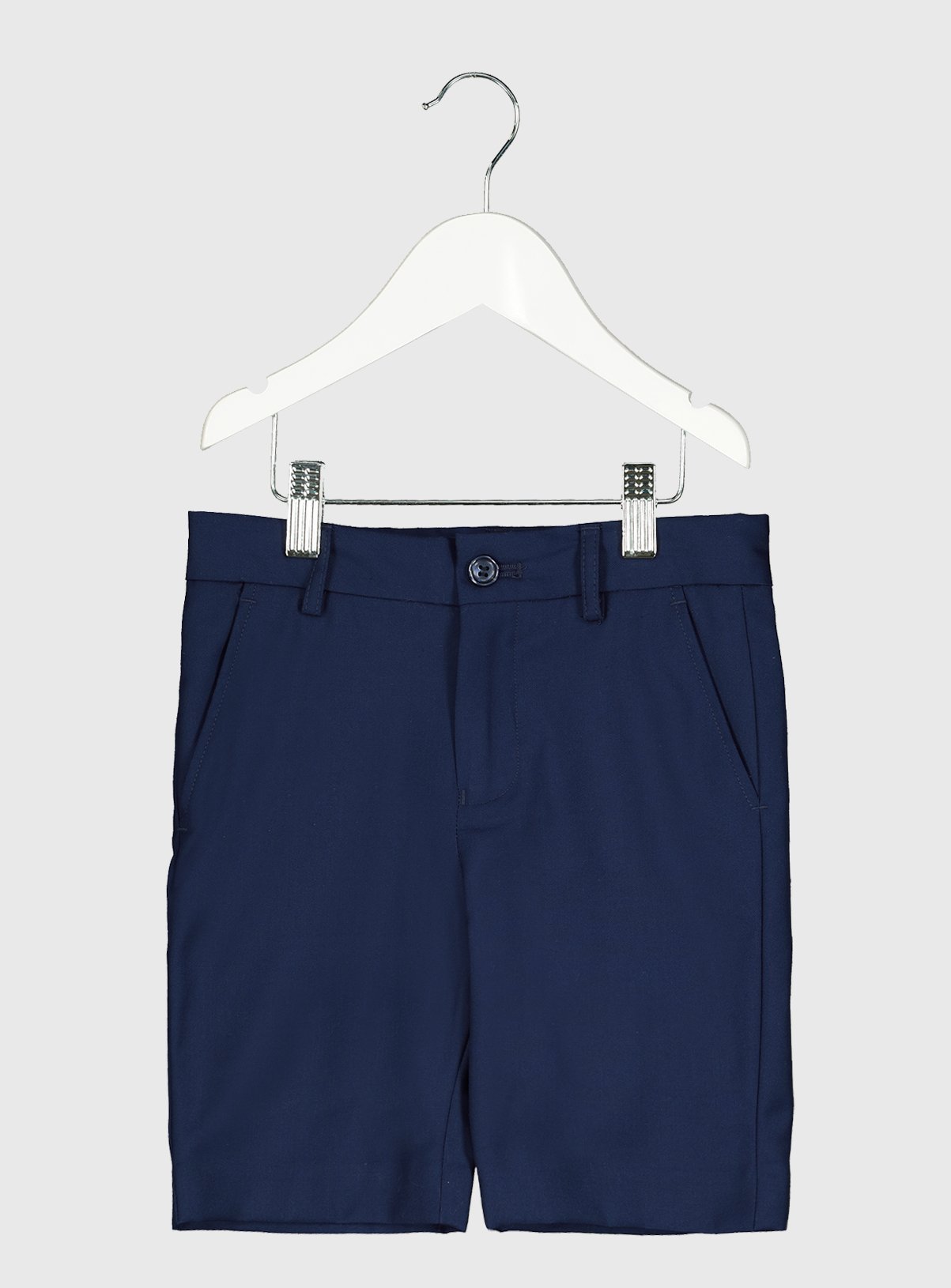 Blue Formal Shorts Review