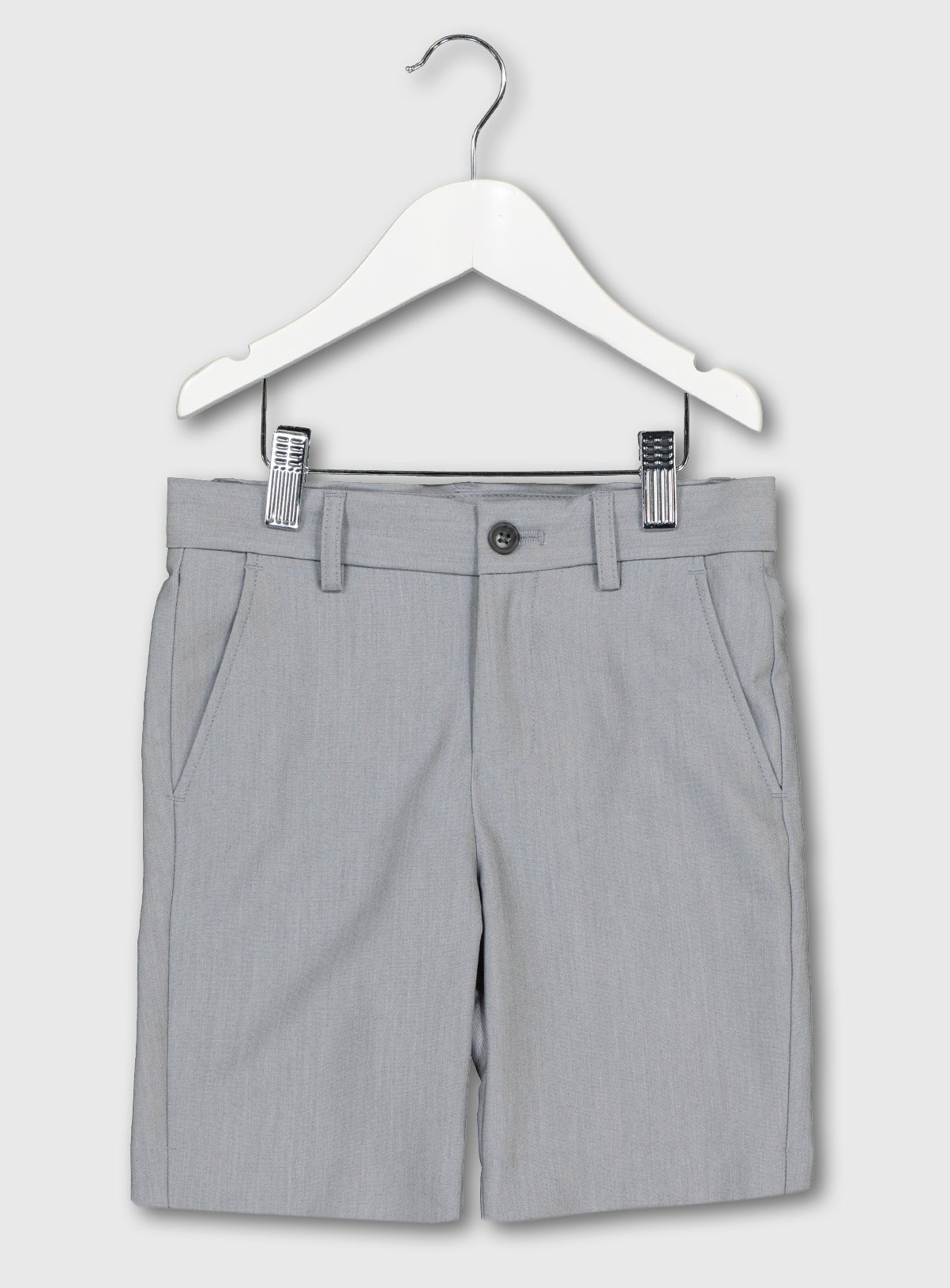 Pale Grey Formal Shorts Review