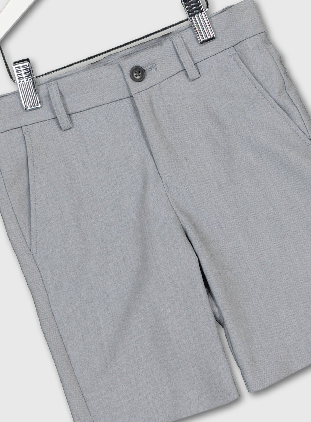 Pale Grey Formal Shorts Review