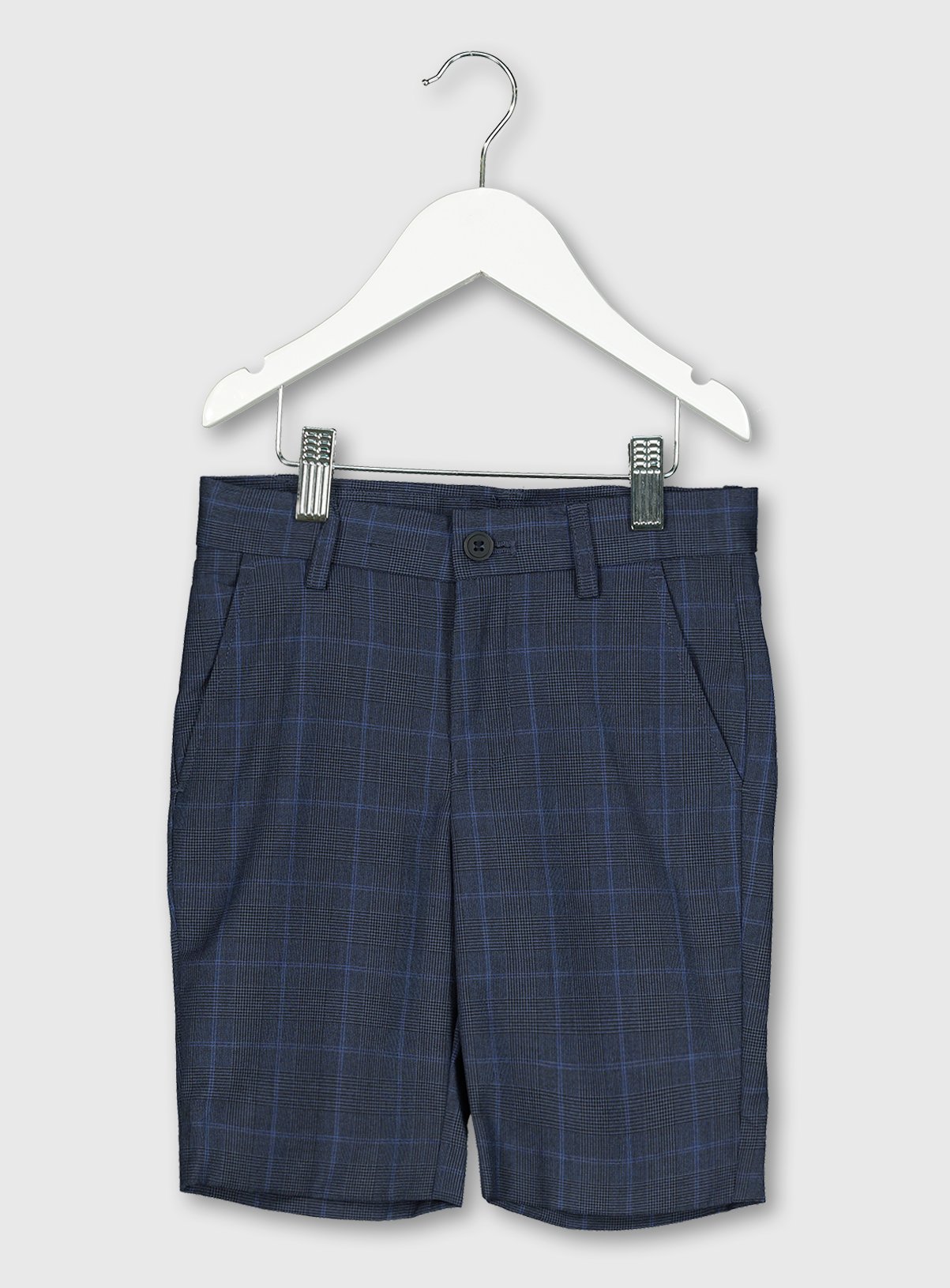 Blue Check Formal Shorts Review