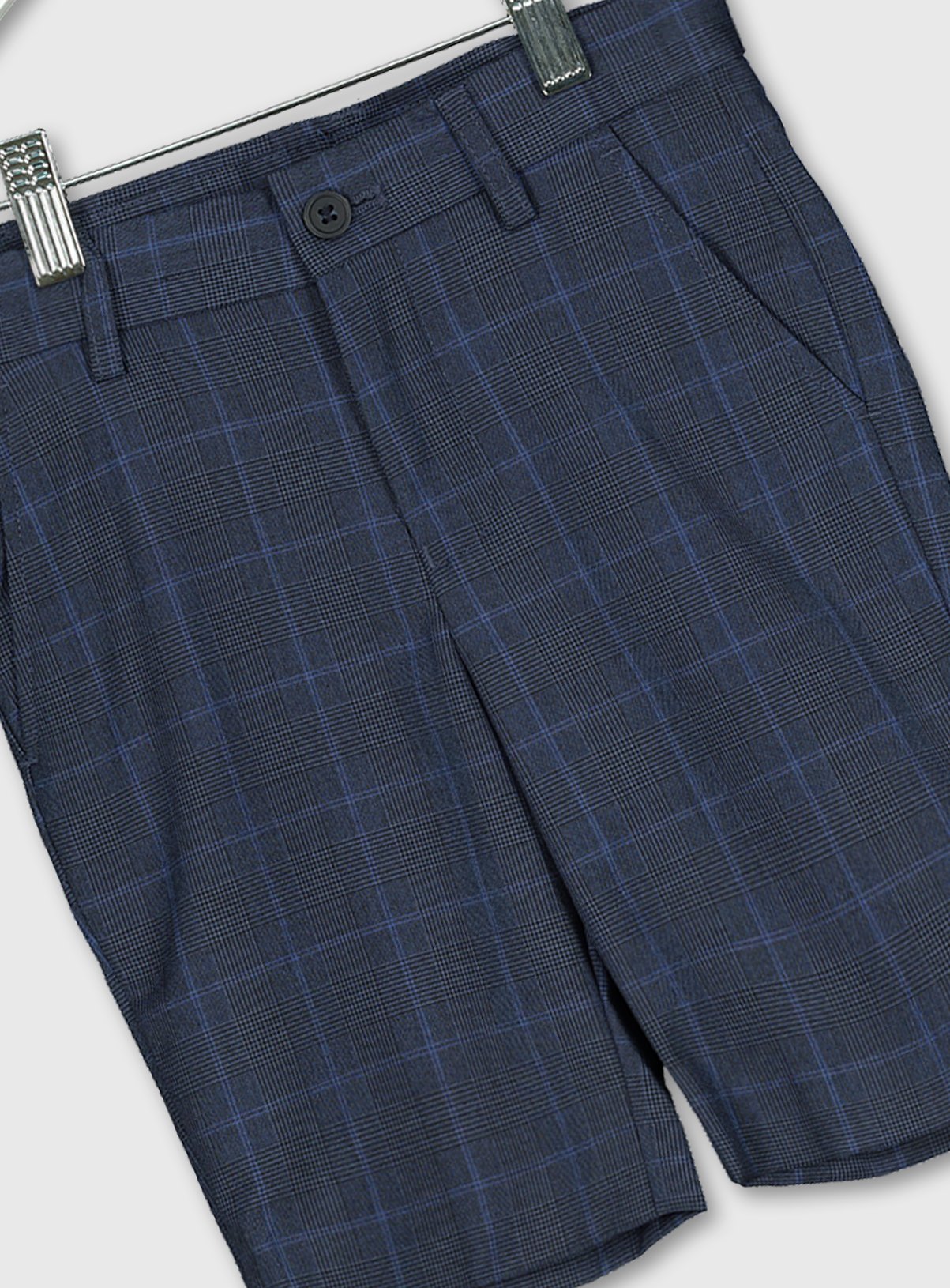 Blue Check Formal Shorts Review