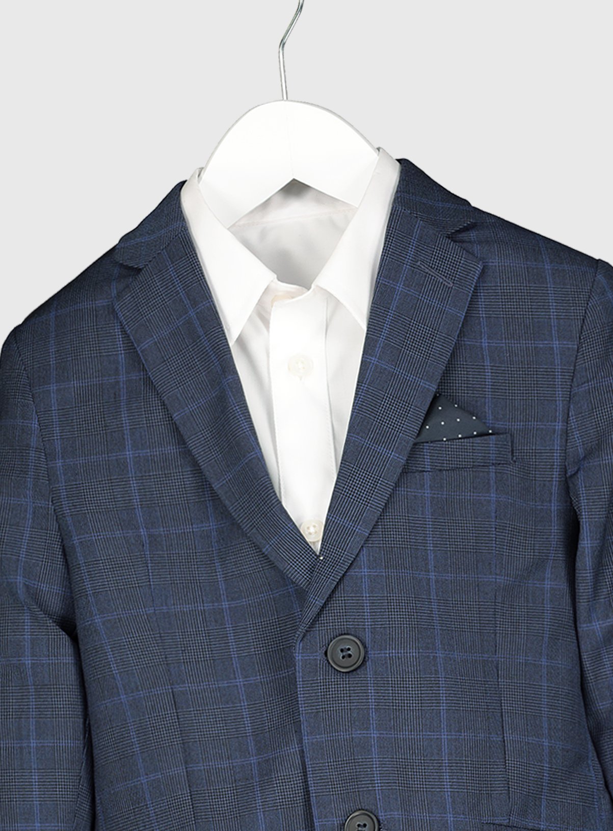 Blue Check Formal Jacket Review