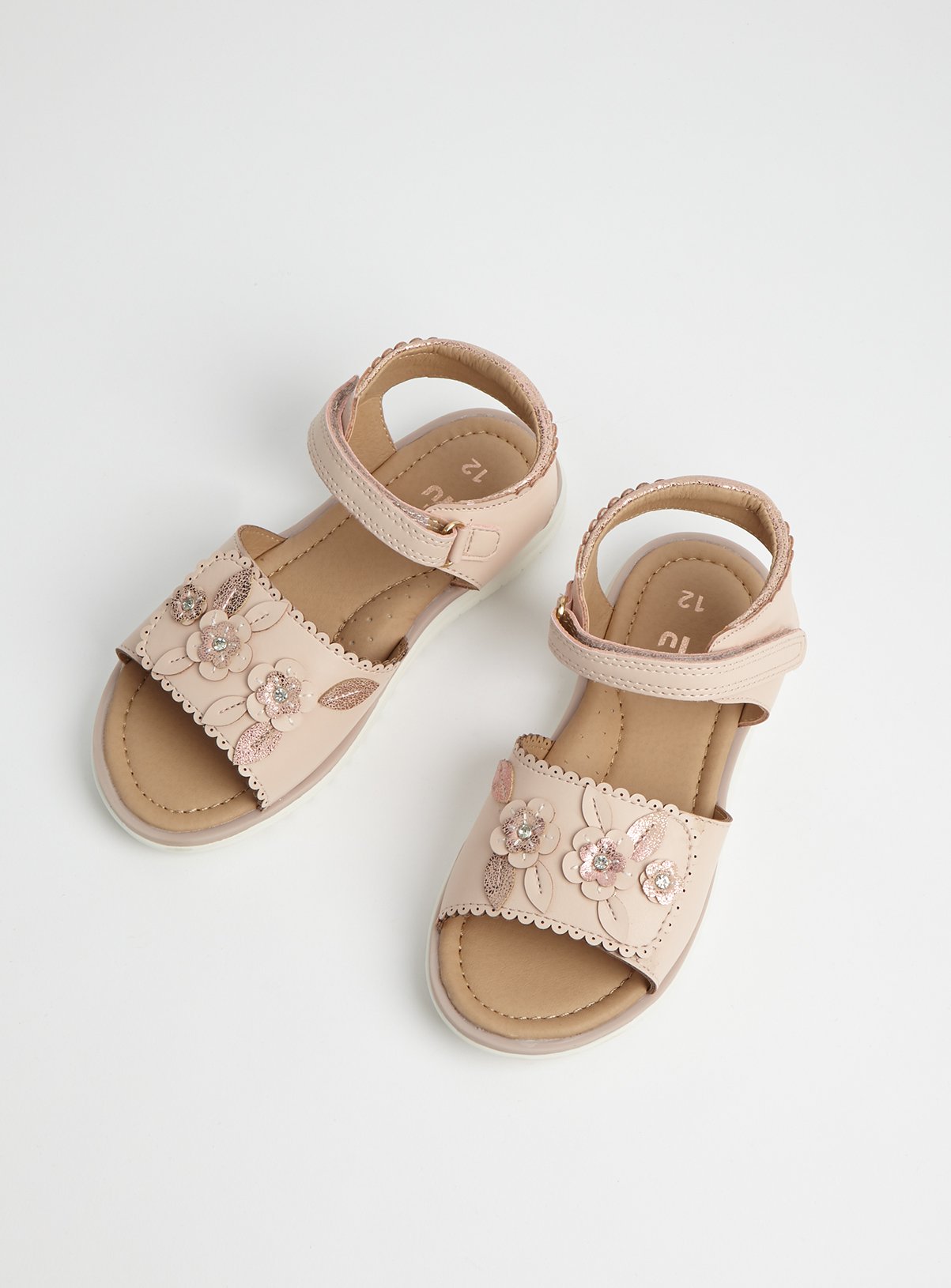 infant tan sandals