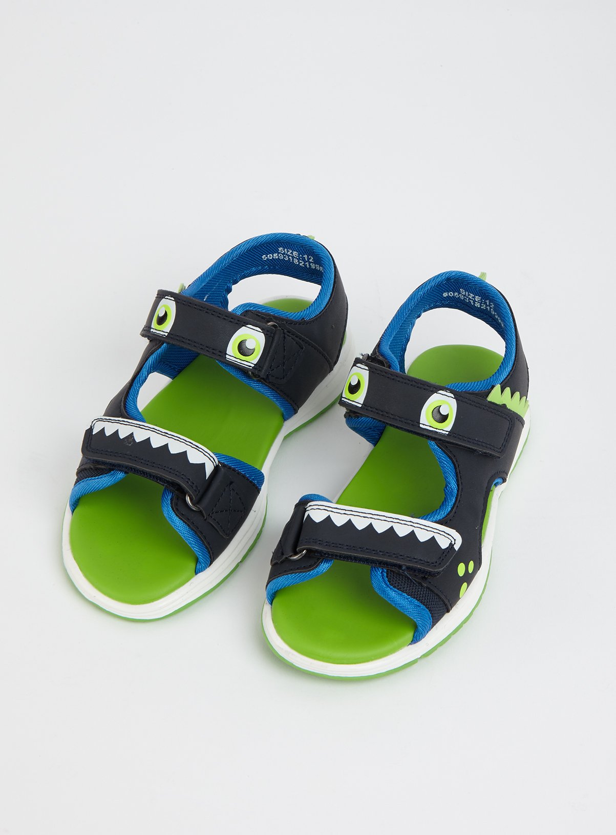 Blue & Green Novelty Open-Toe Adventure Sandals Review