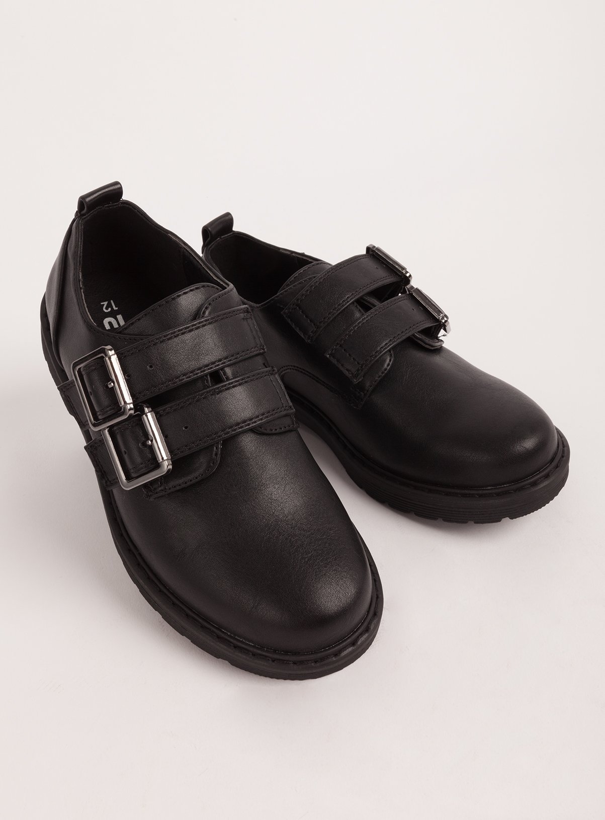 infant black flats