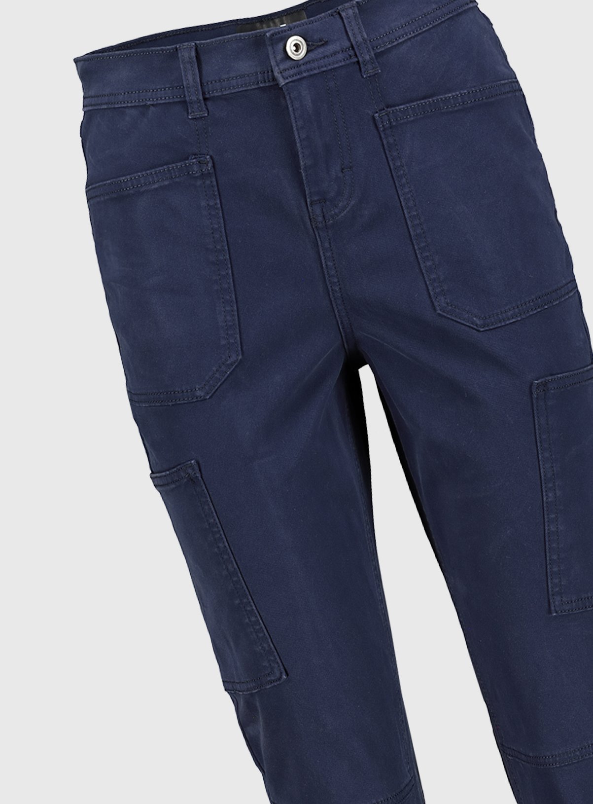 Navy Cargo Twill Trousers Review