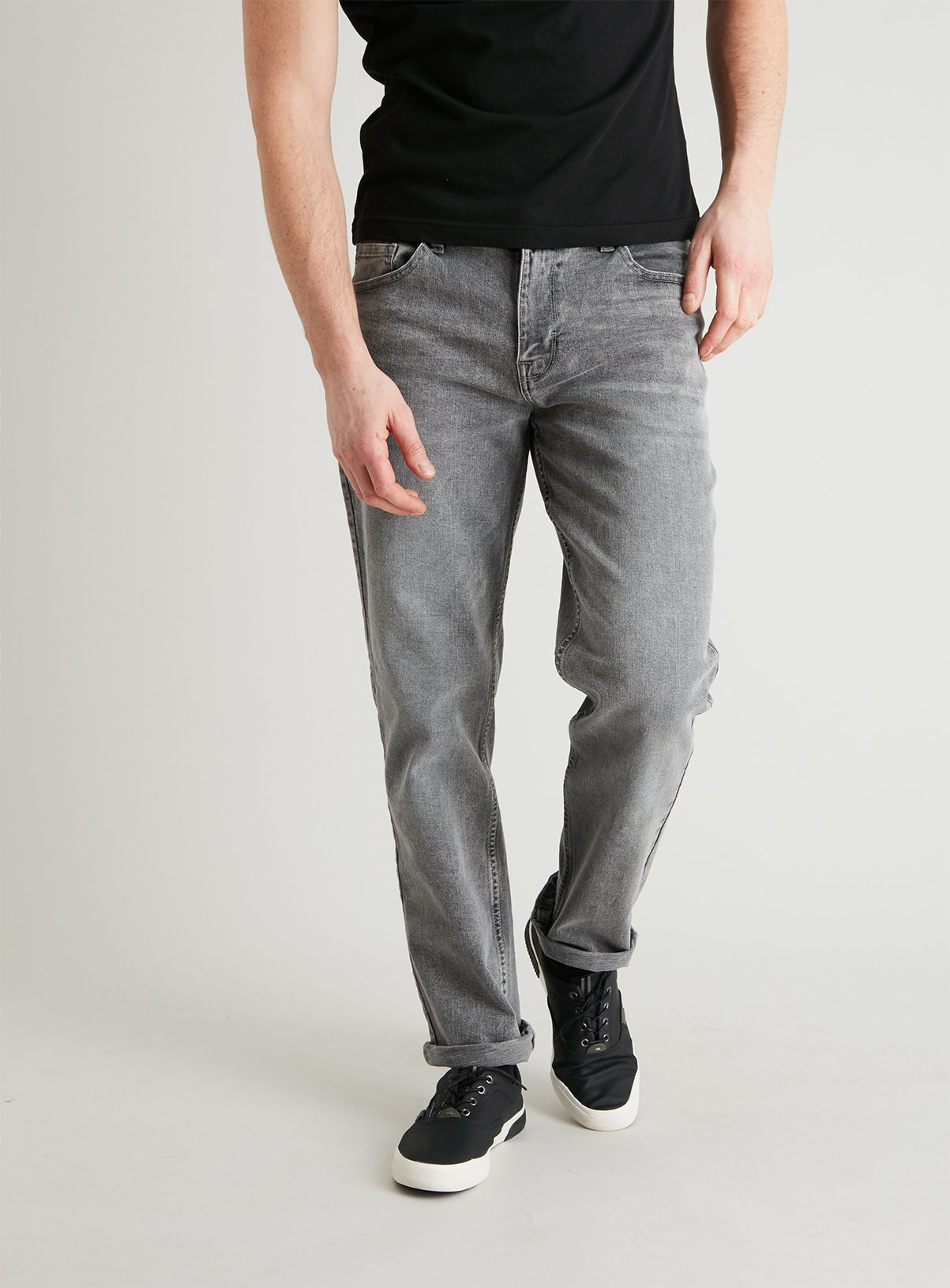 light wash grey jeans