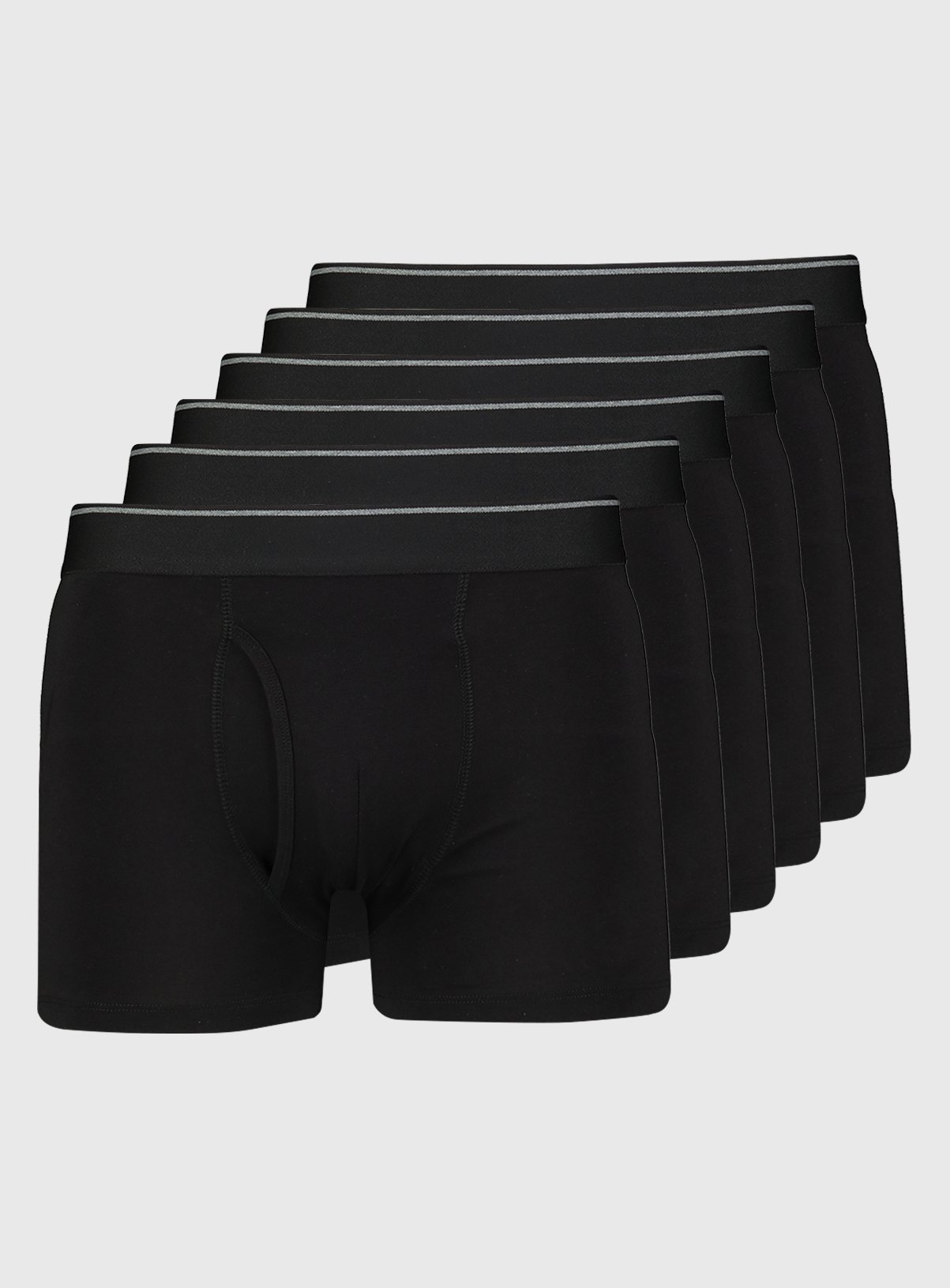 Plain Black Trunks 6 Pack Review