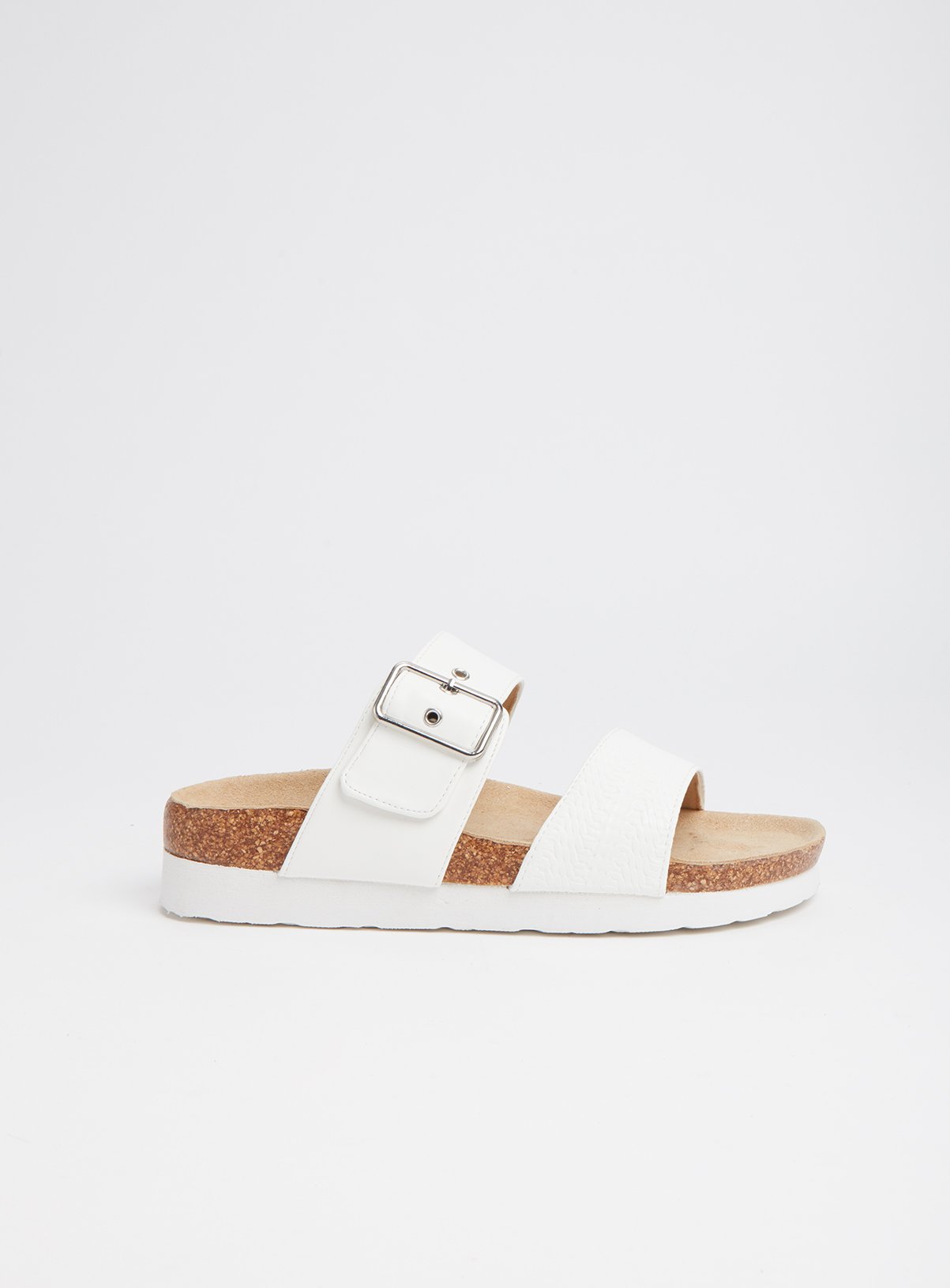 White & Cork Double Strap Sandals Review