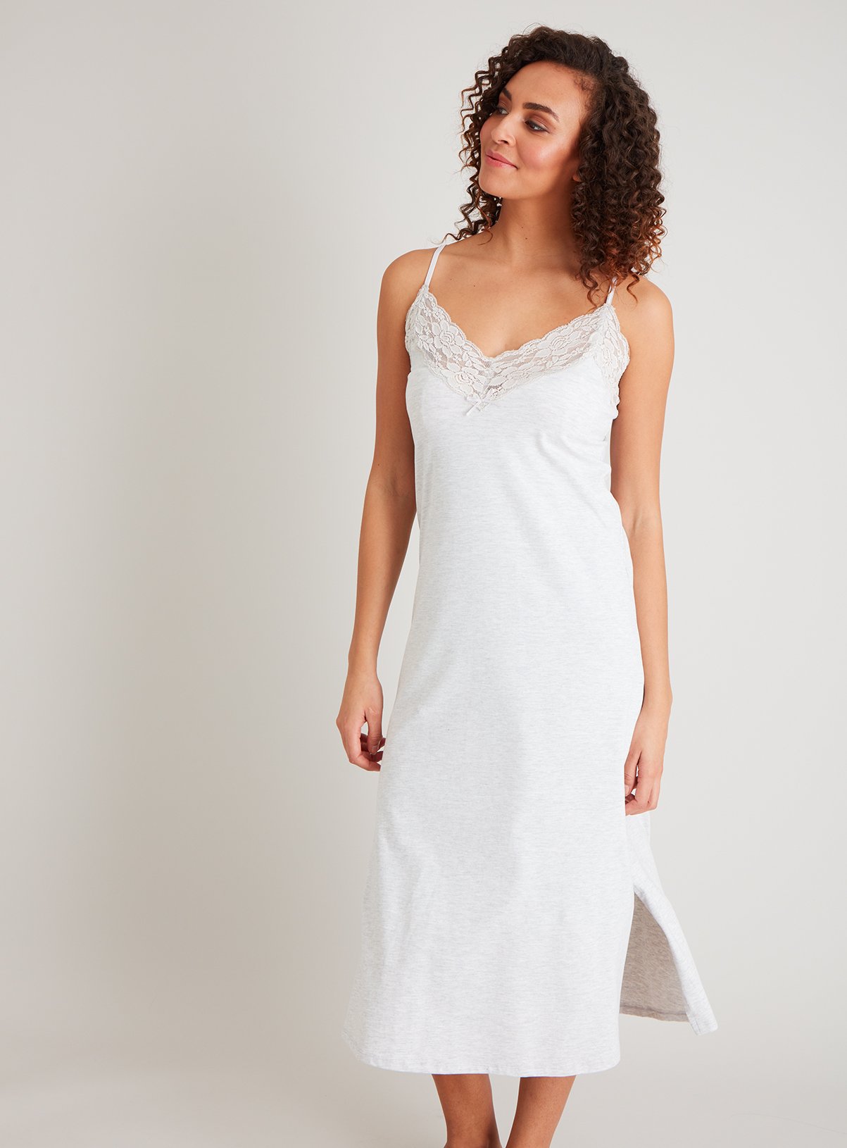 grey nightdress