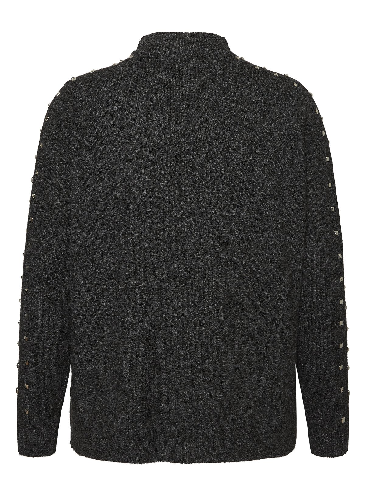 JUNAROSE Dark Grey Studded Knit Jumper Review