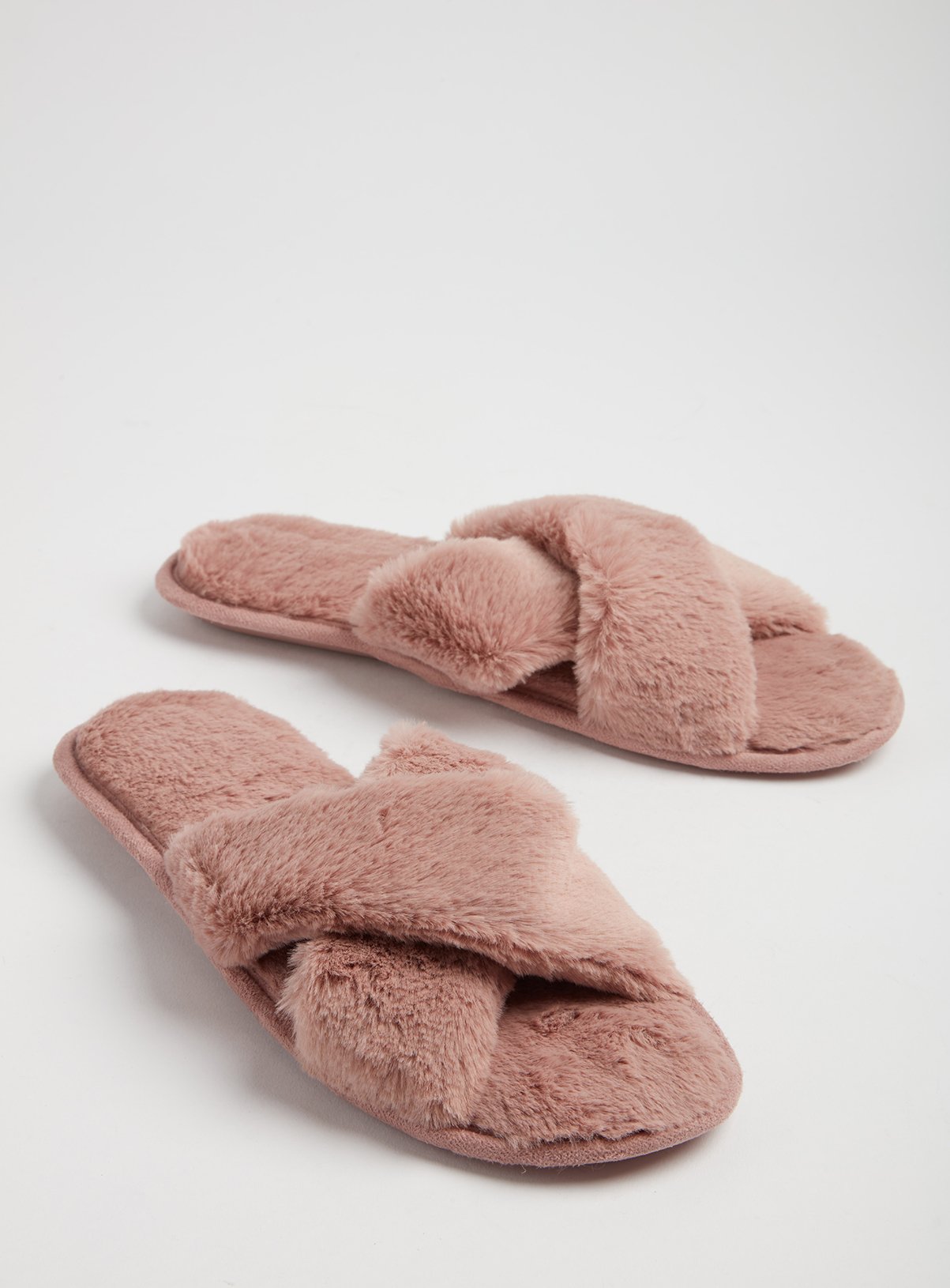 open toe slippers