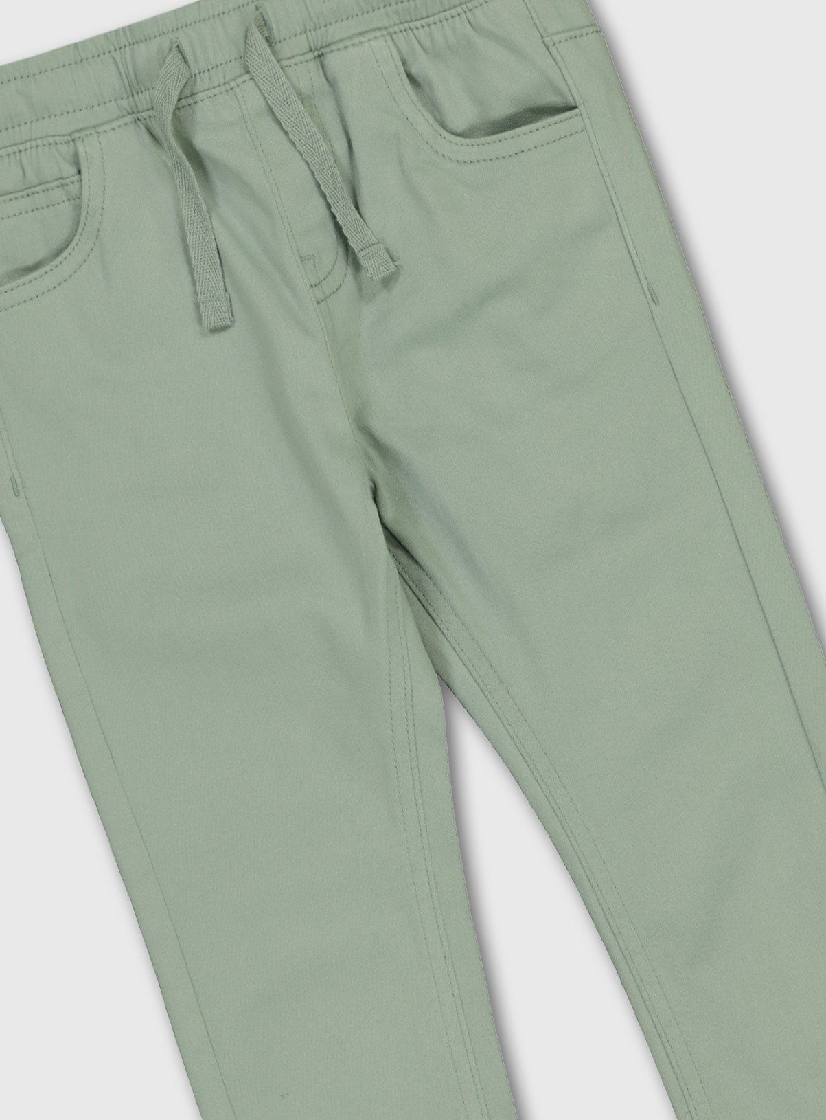 Sage Loopback Trouser With Drawstring Waist Review