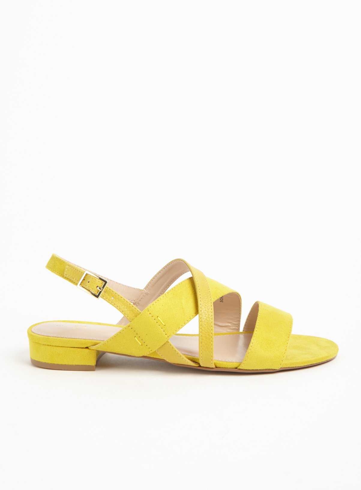 Yellow Cross Strap Sandals Review