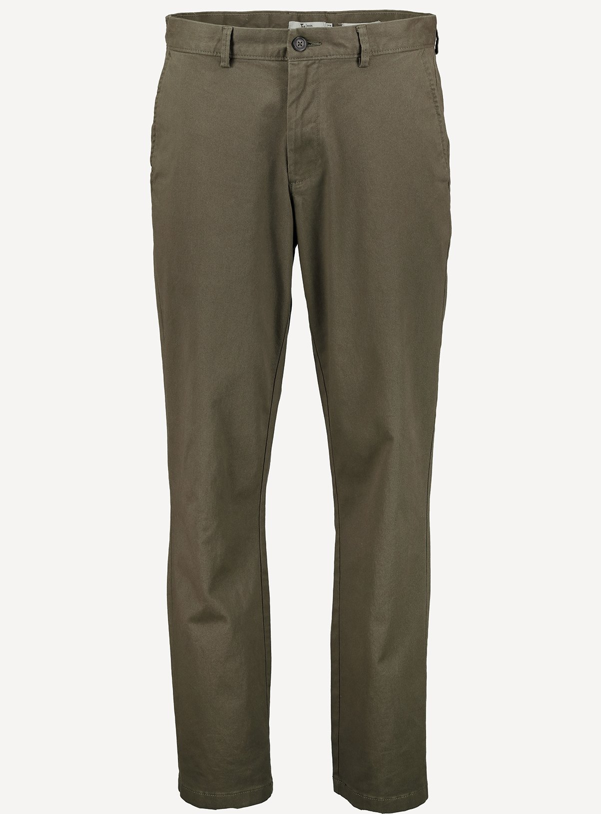 Khaki Straight Leg Chinos With Stretch Review