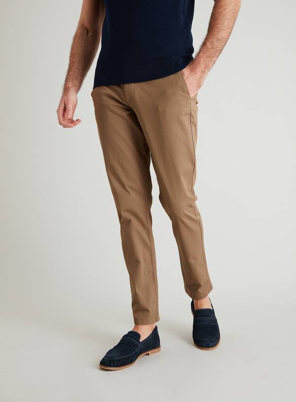 Slim fit chinos with hot sale stretch