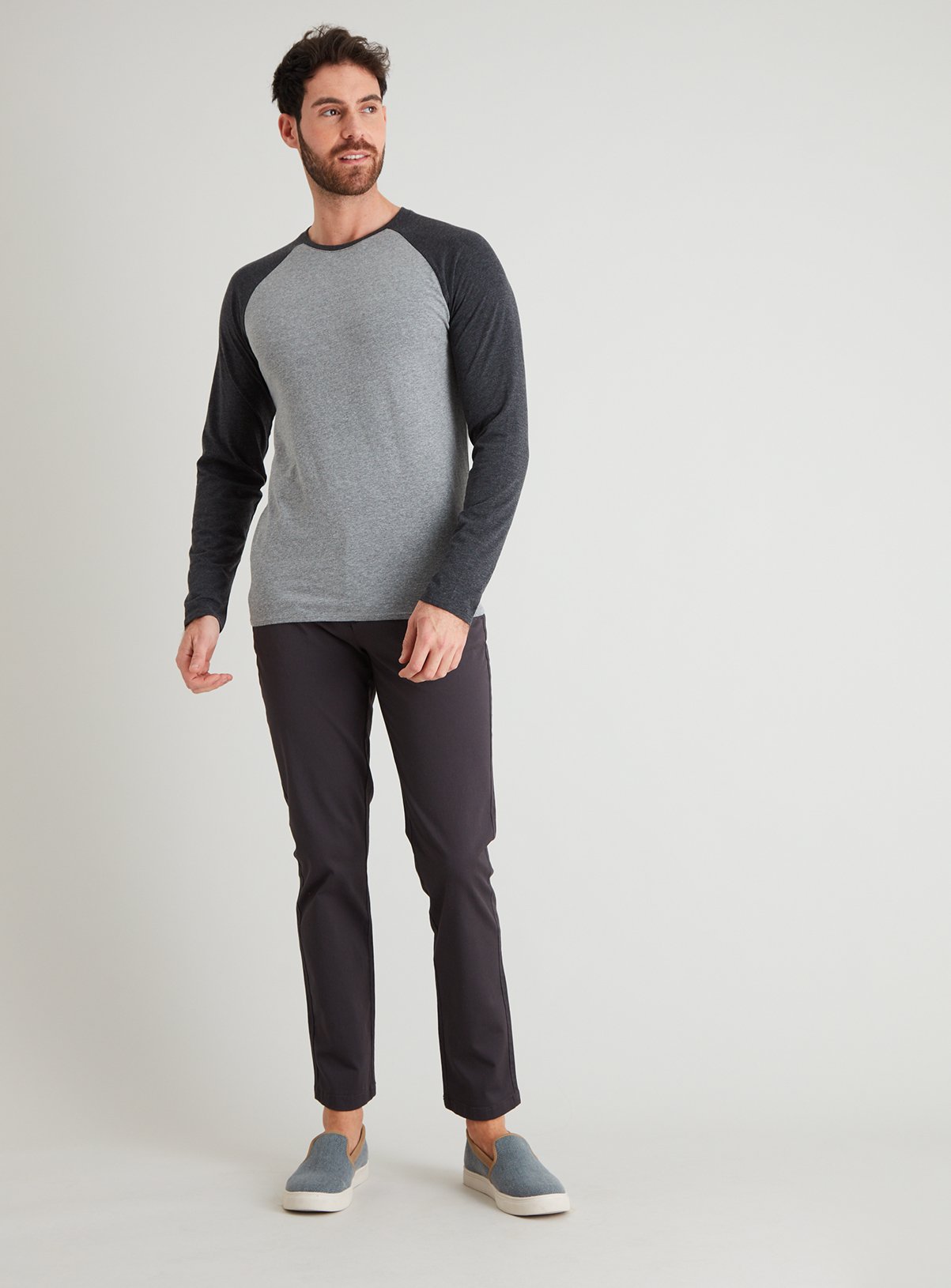 Charcoal Grey Slim Fit Chinos With Stretch Review