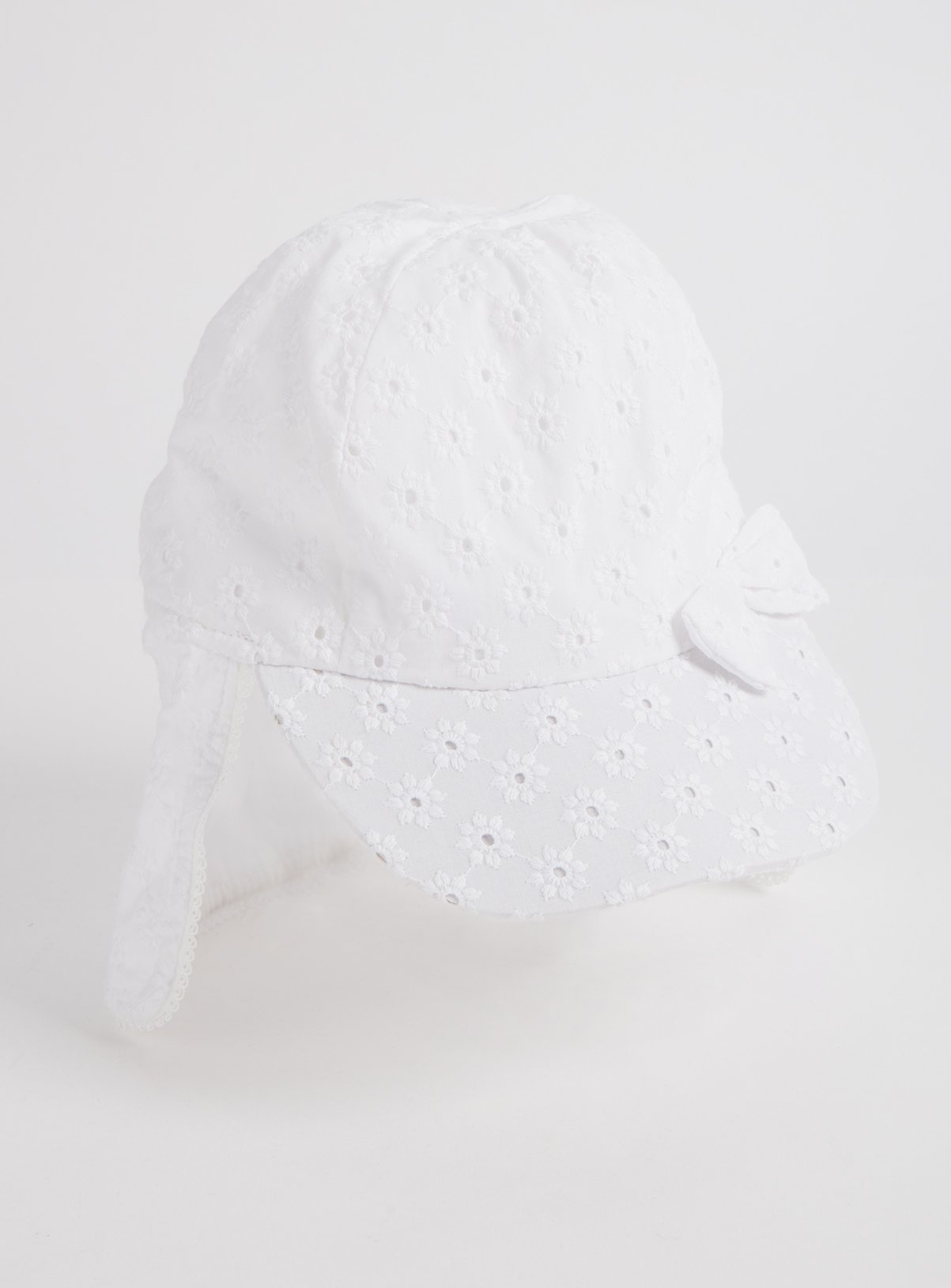 White Broderie Sunsafe Keppie Sun Hat Review