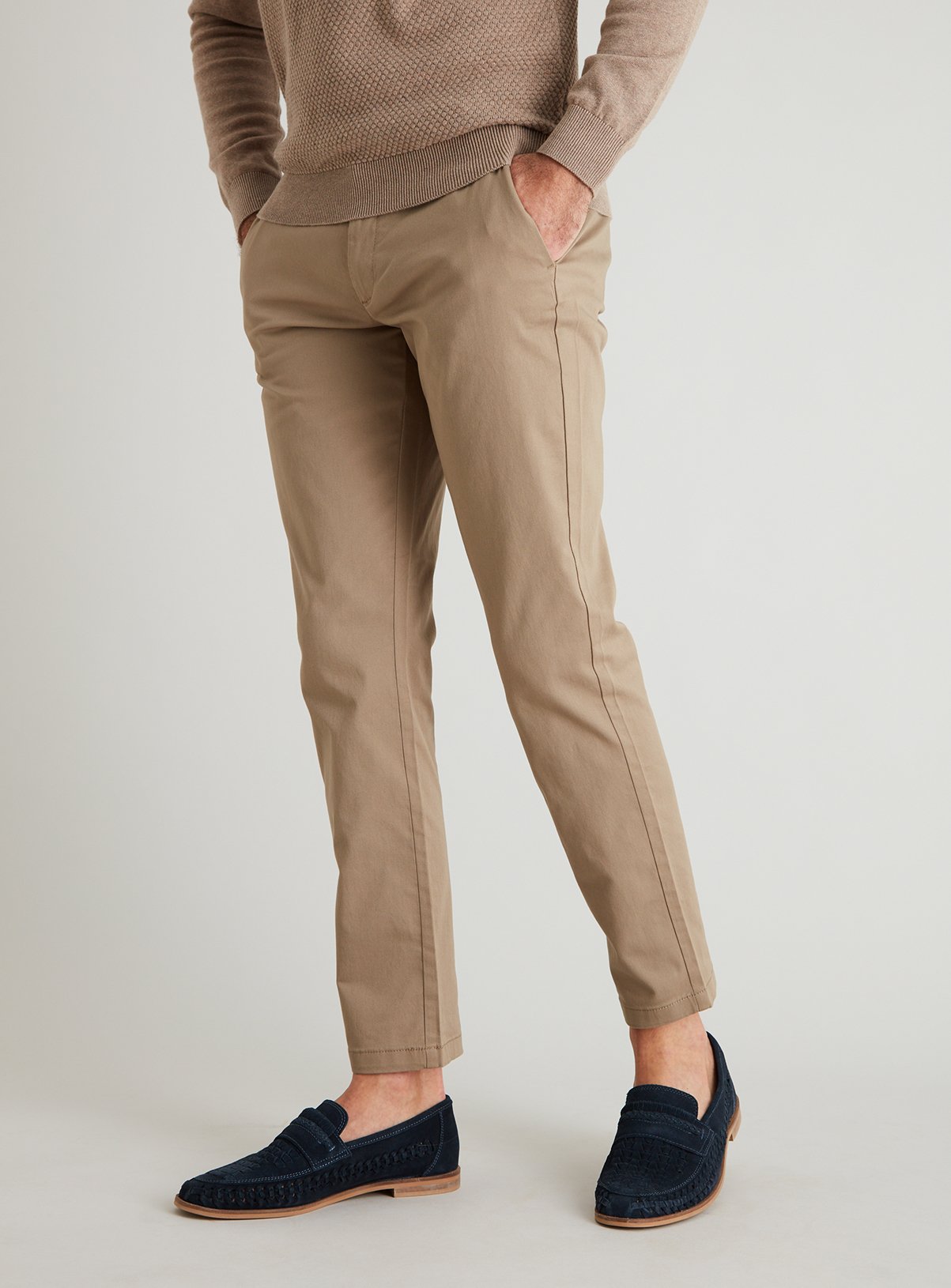 Stone Slim Fit Chinos With Stretch Review