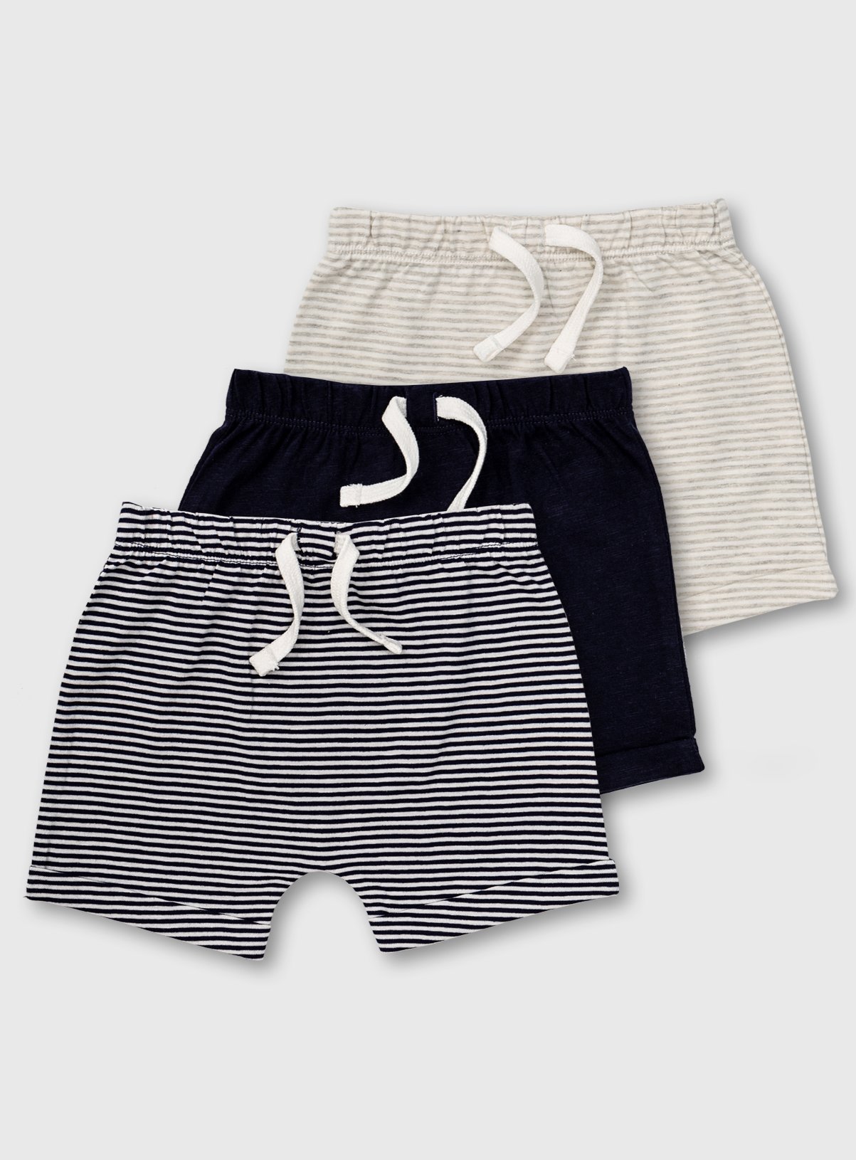 Stripe & Plain Jersey Short 3 Pack Review