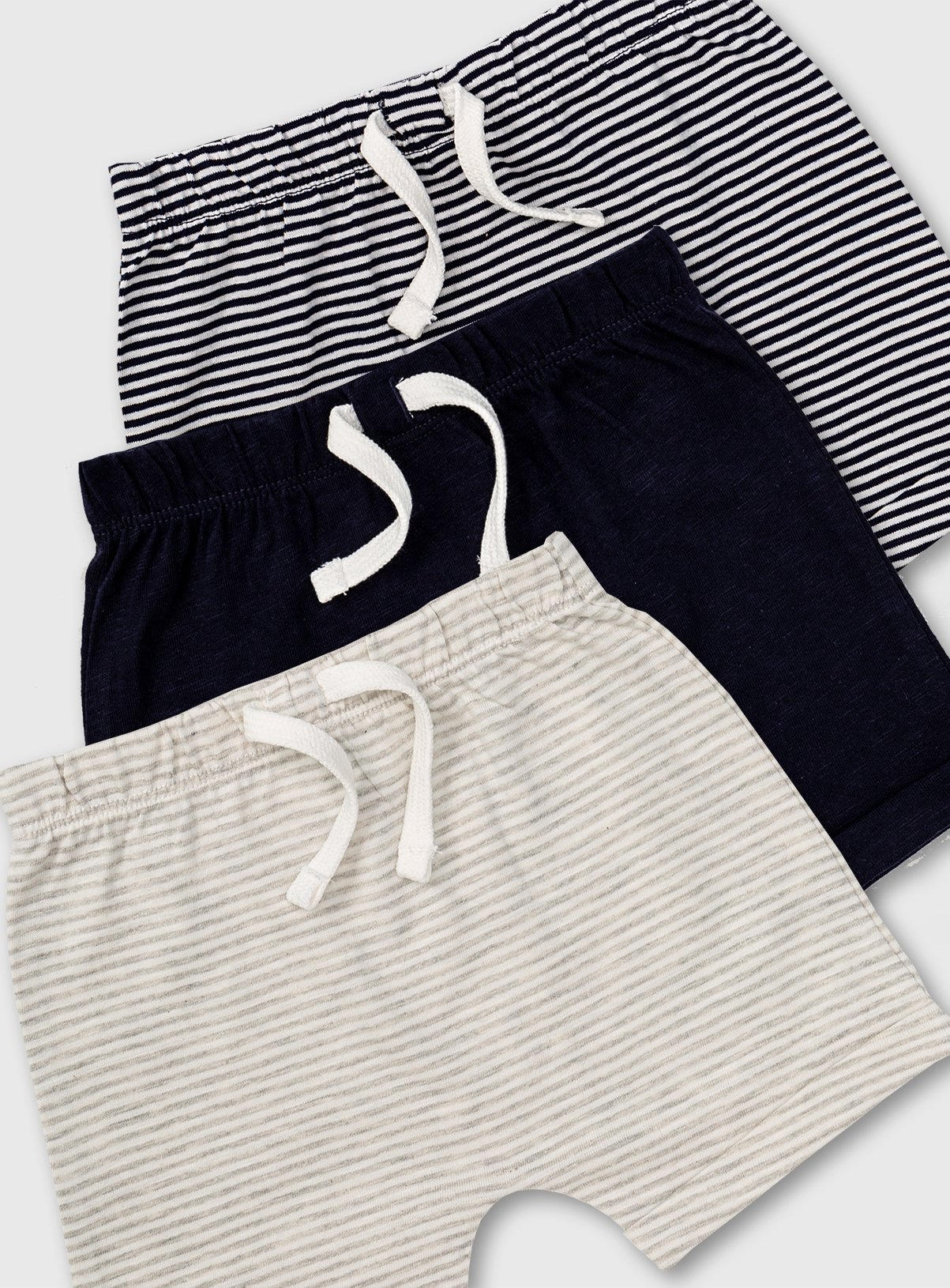 Stripe & Plain Jersey Short 3 Pack Review