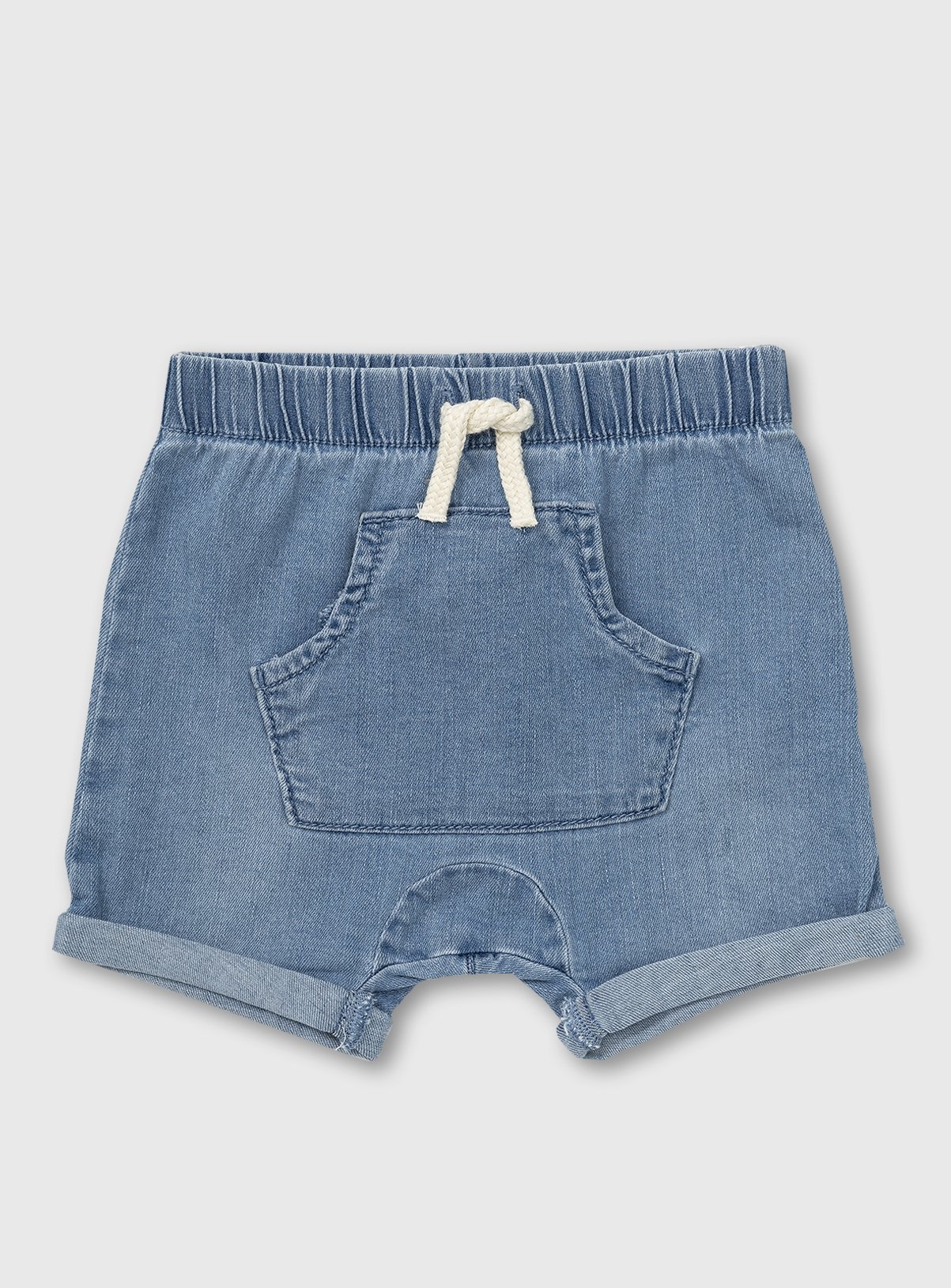 newborn denim shorts