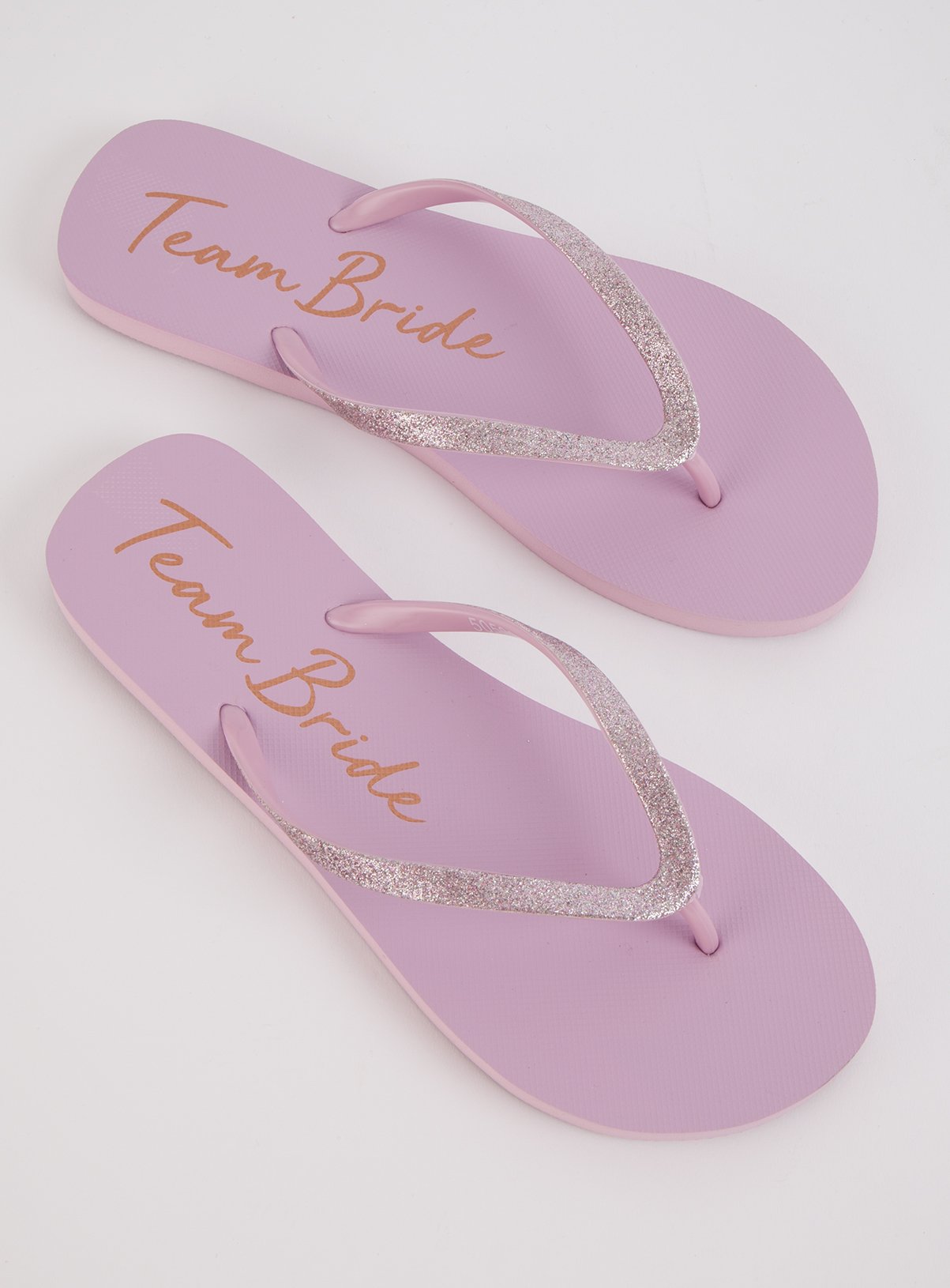 lilac flip flops