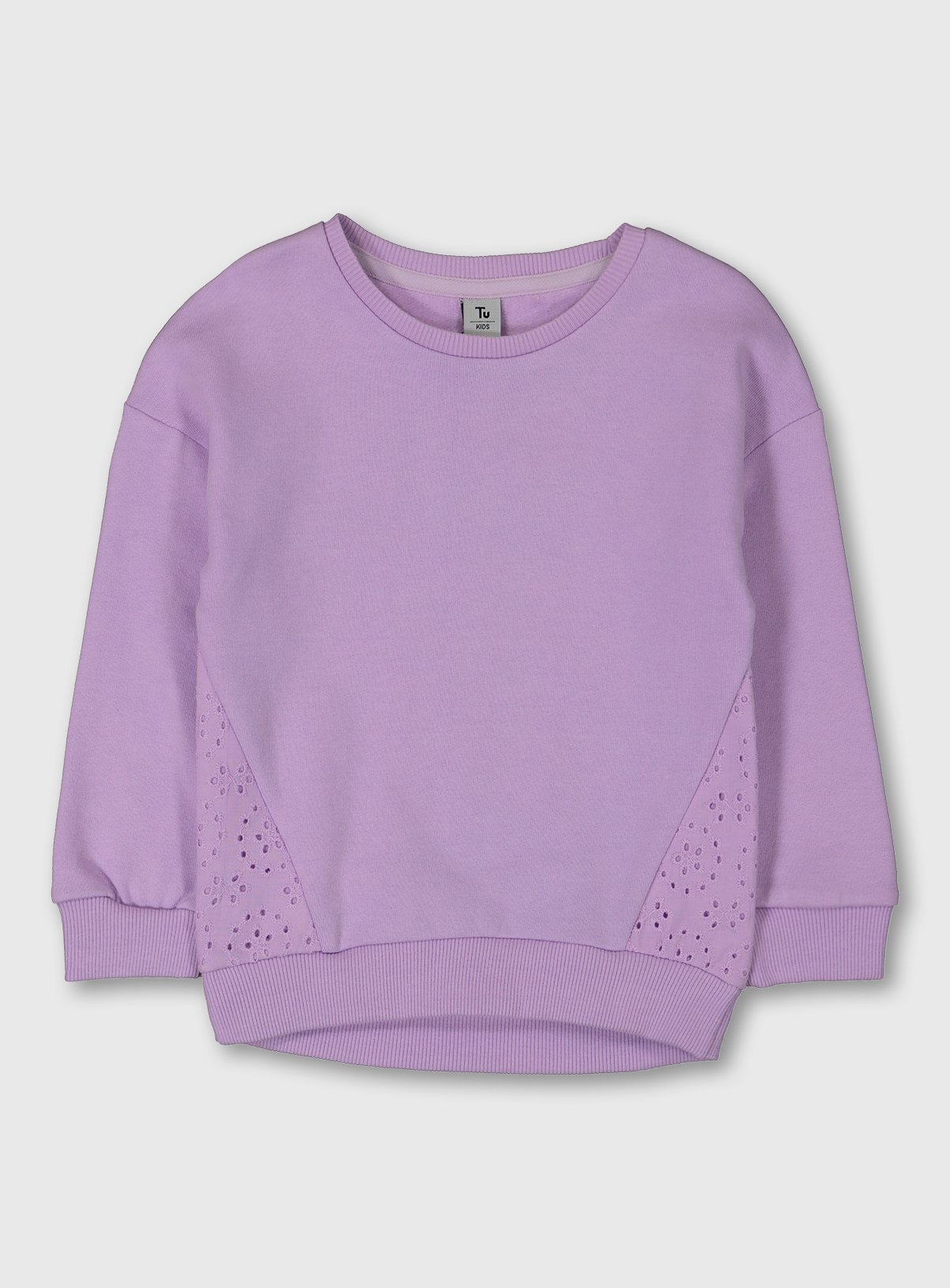 lilac sweatshirt