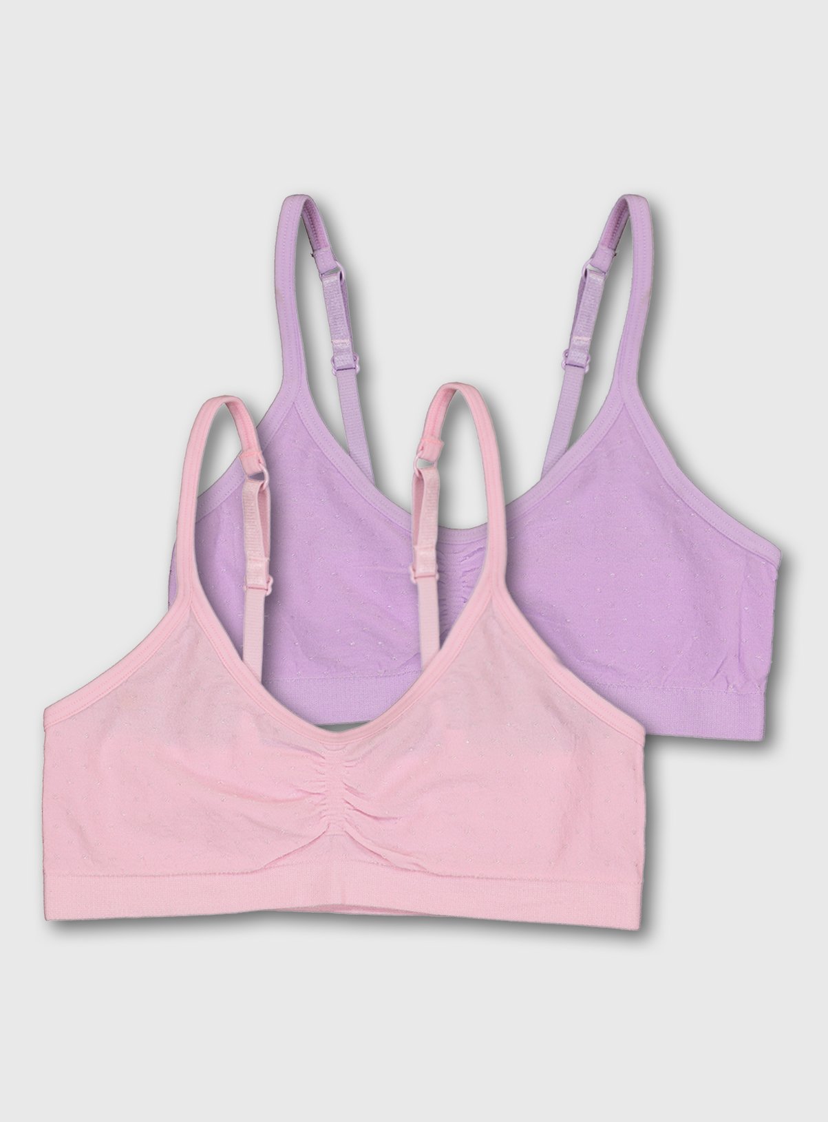 Lilac & Pink Pastel Seamfree Crop Top 2 Pack Review