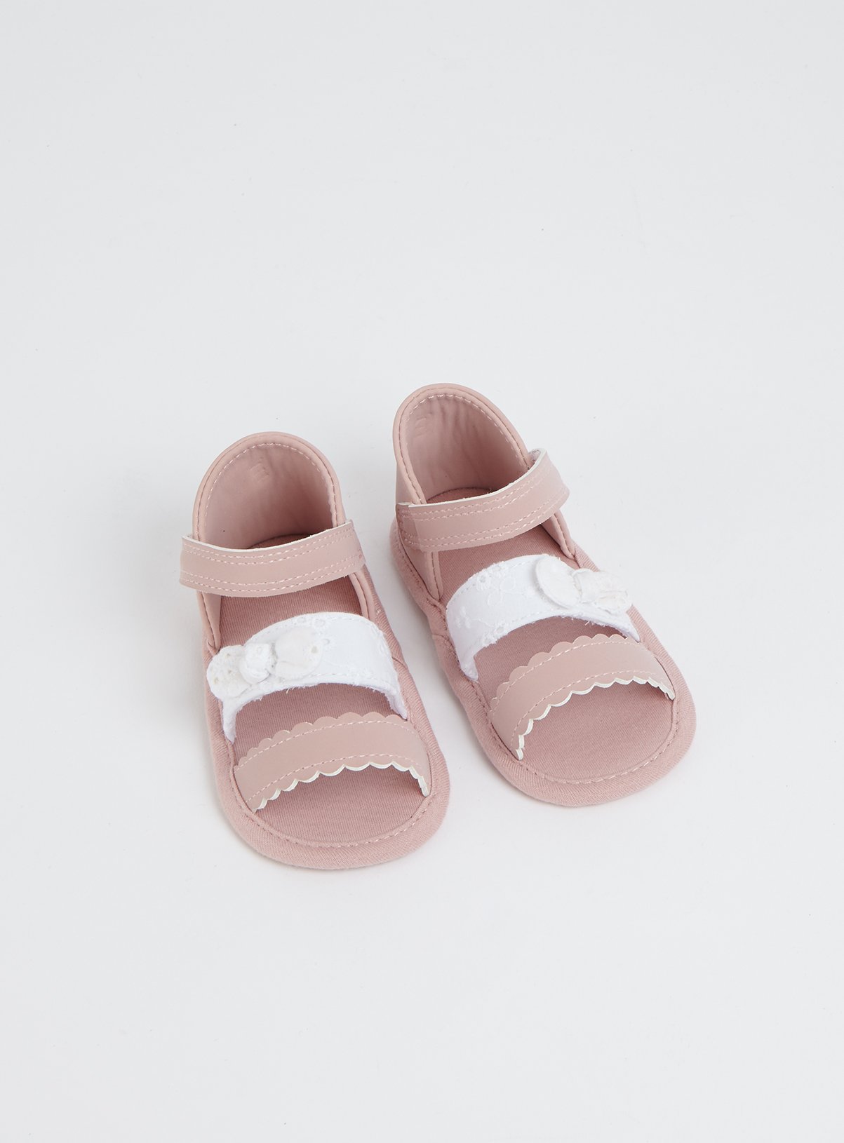 Pink & White Strap Sandals Review