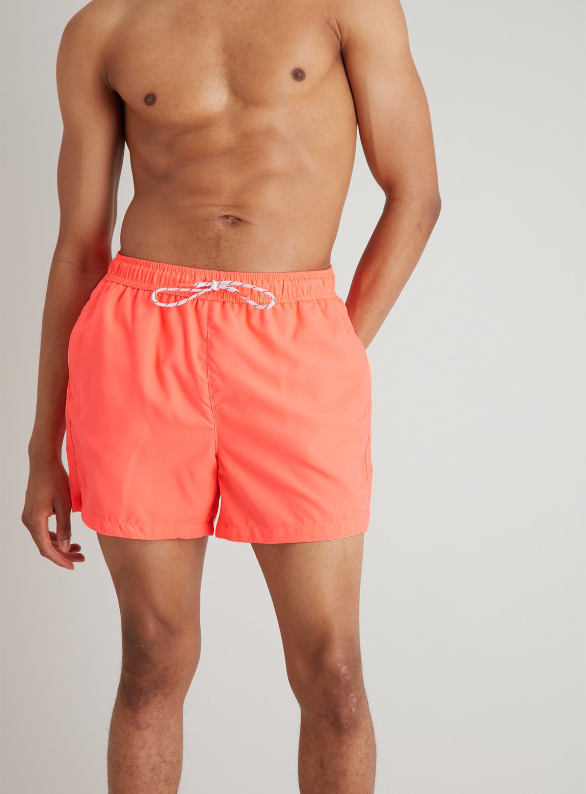 neon orange swim