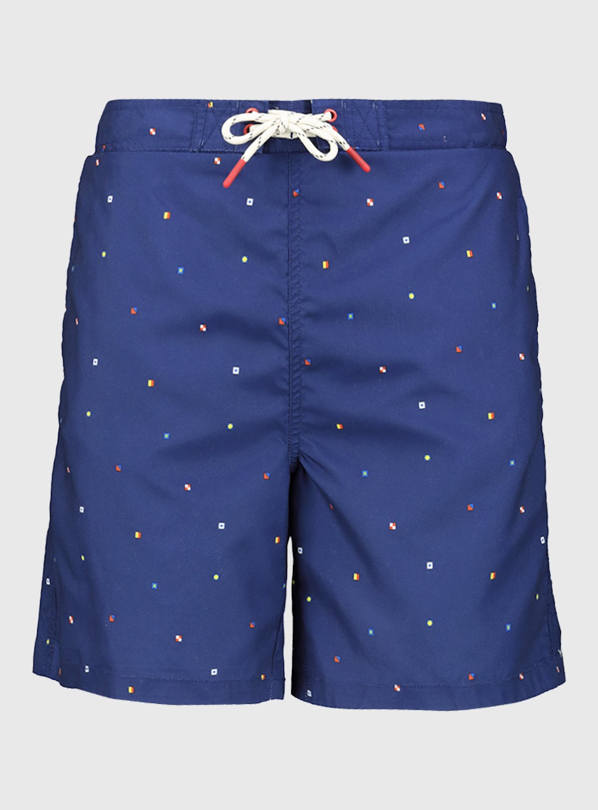 Navy Flag Print Recycled Board Shorts Review