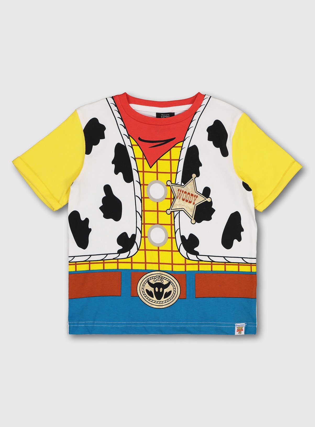 toy story woody shirt yellow toddler