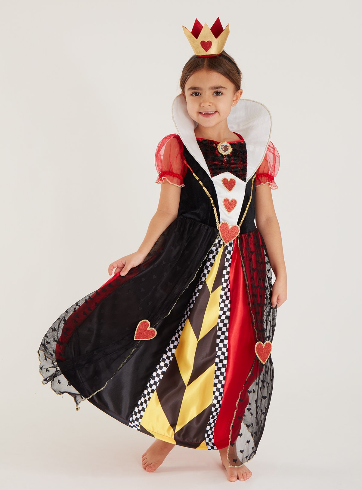 Disney Multicoloured Queen Of Hearts Costume Review