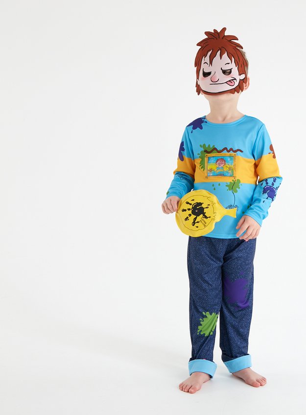 Fancy Dress Horrid Henry Blue Costume Set 5 12 Years Tu Clothing