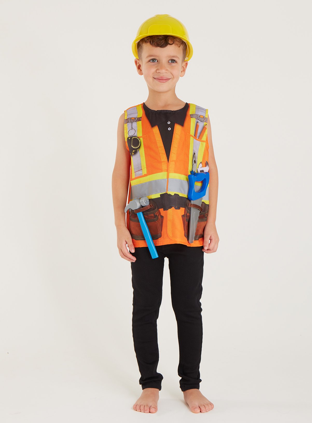 builder fancy dress boy