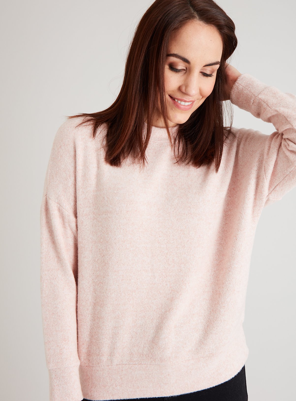 baby pink womens jumpers