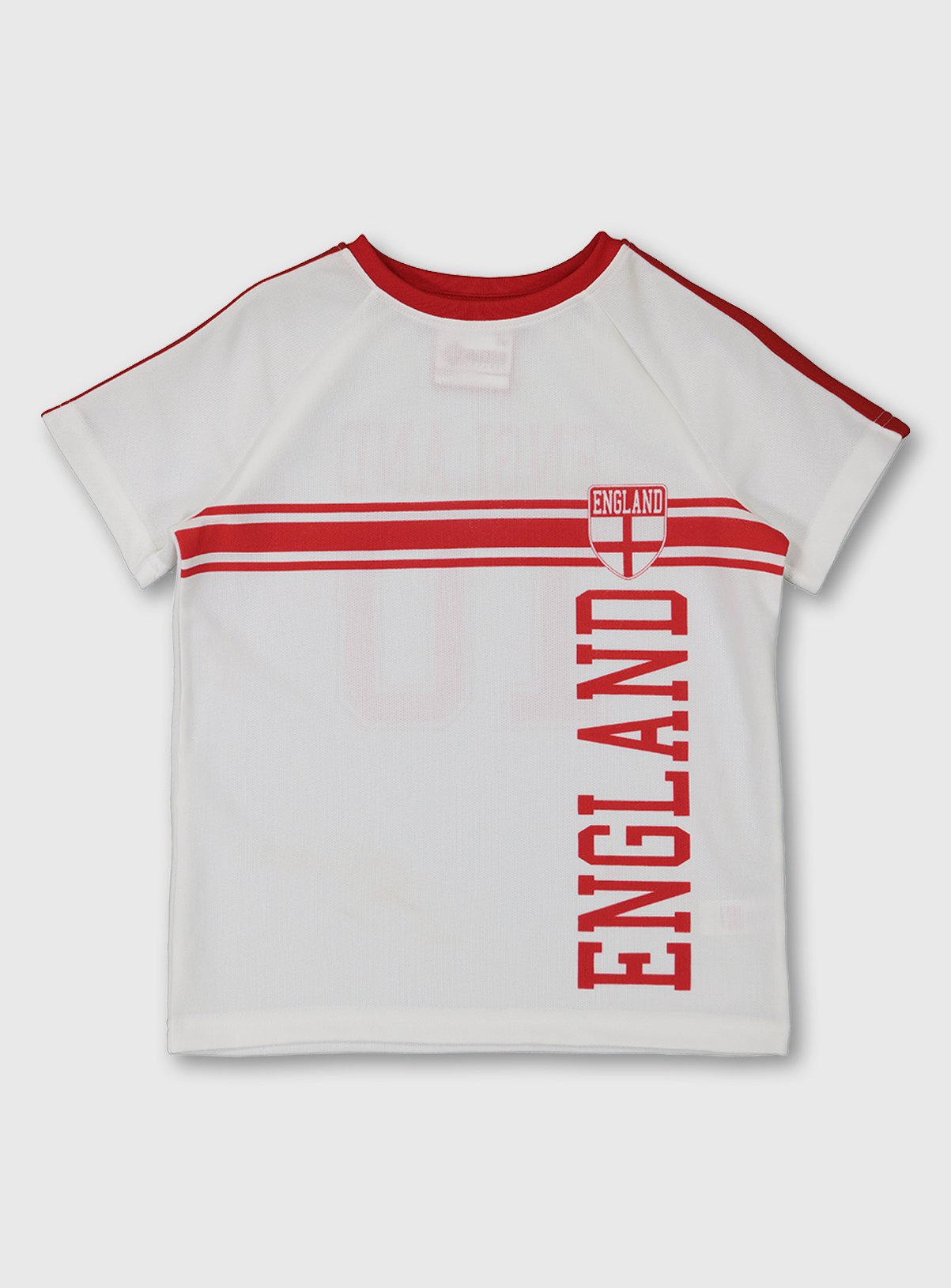 White & Red England Football Shirt Review