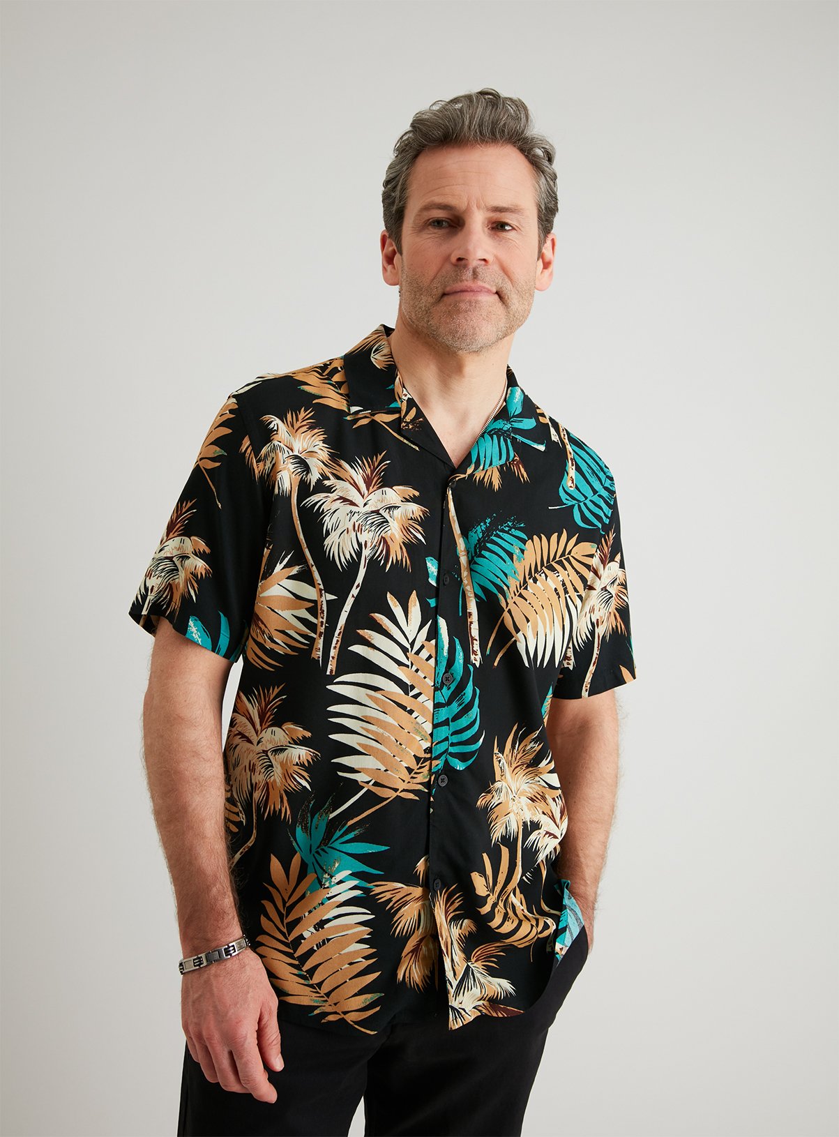 Palm Print Regular Fit Shirt Review