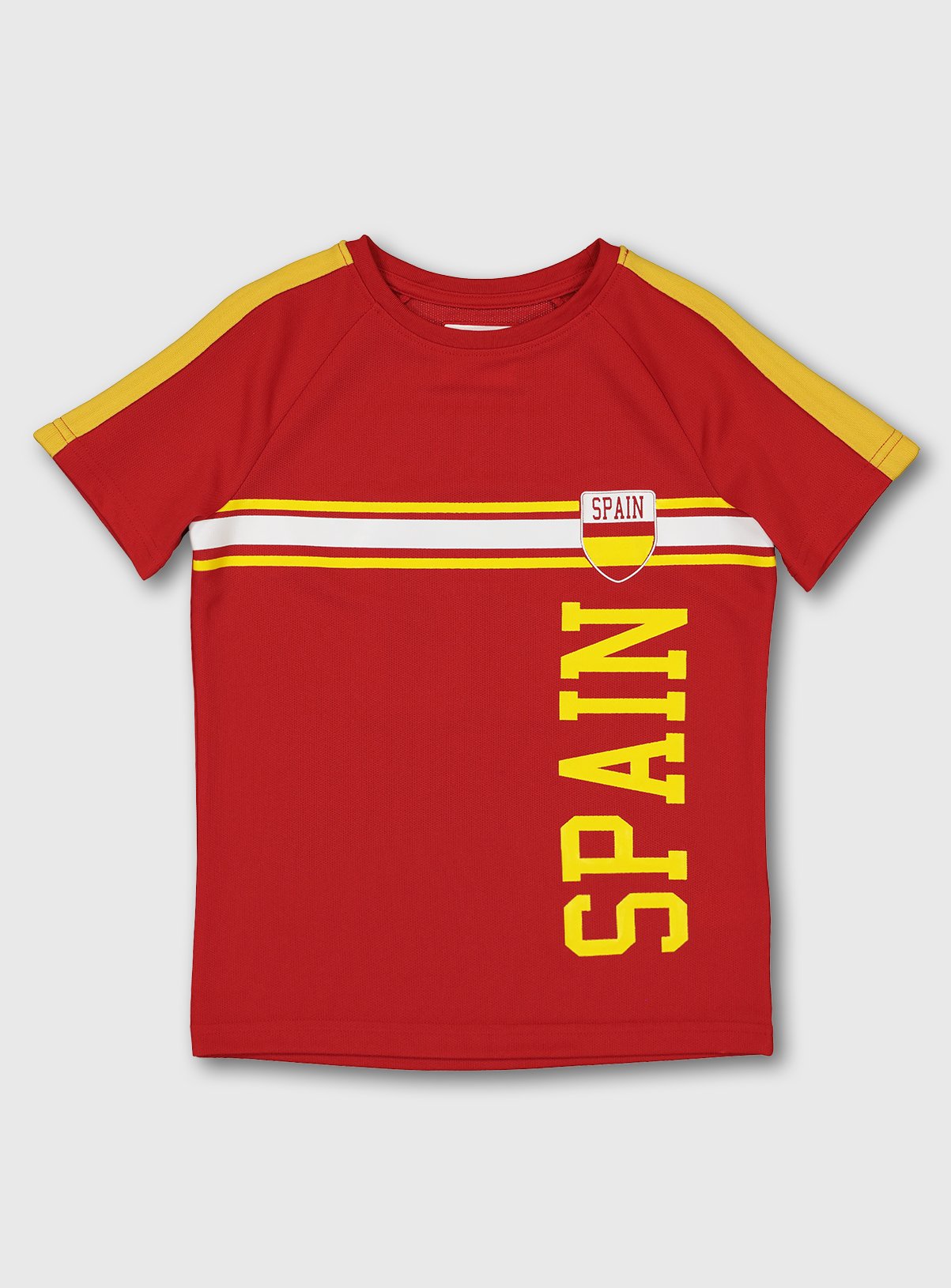 Red & Yellow Spain Football Shirt Review