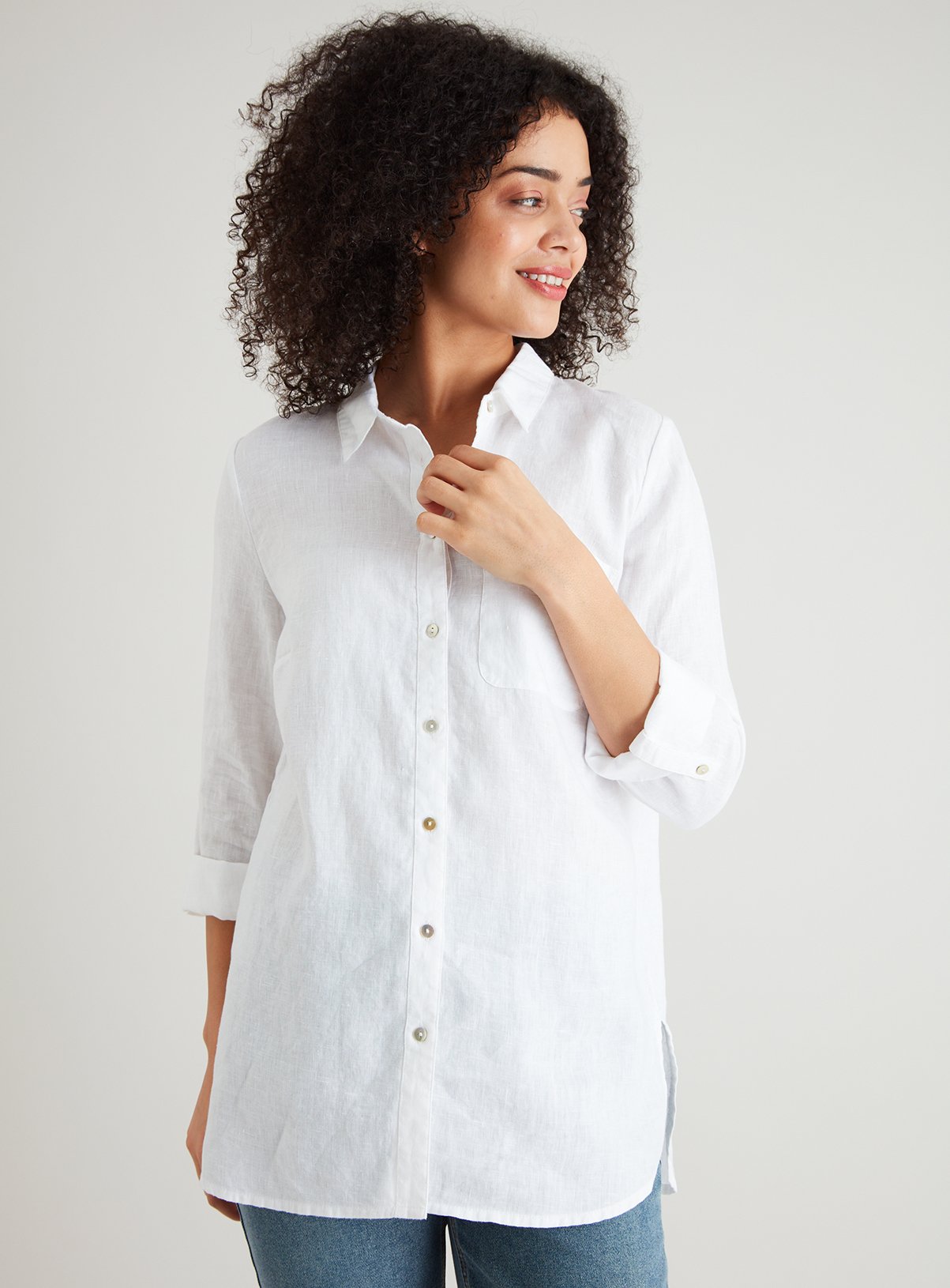 Collection White Pure Linen Shirt Review