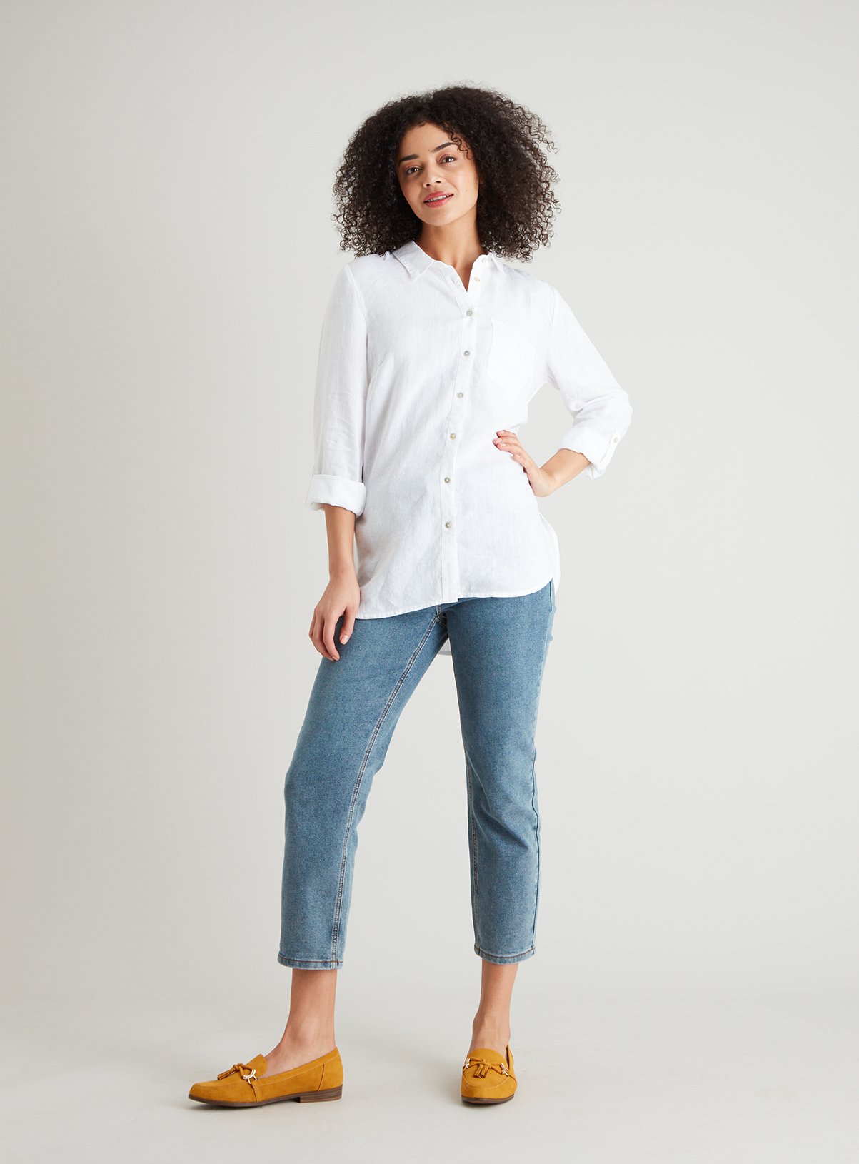 Collection White Pure Linen Shirt Review