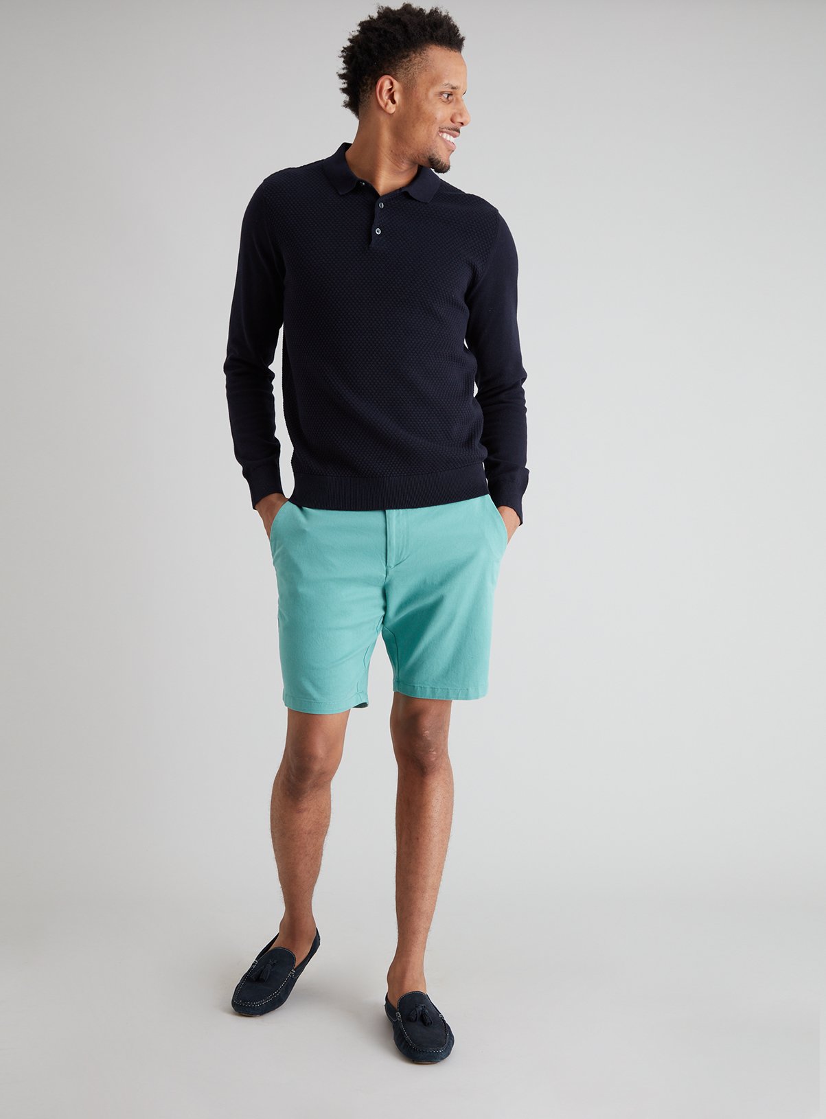 Light Teal Chino Shorts Review