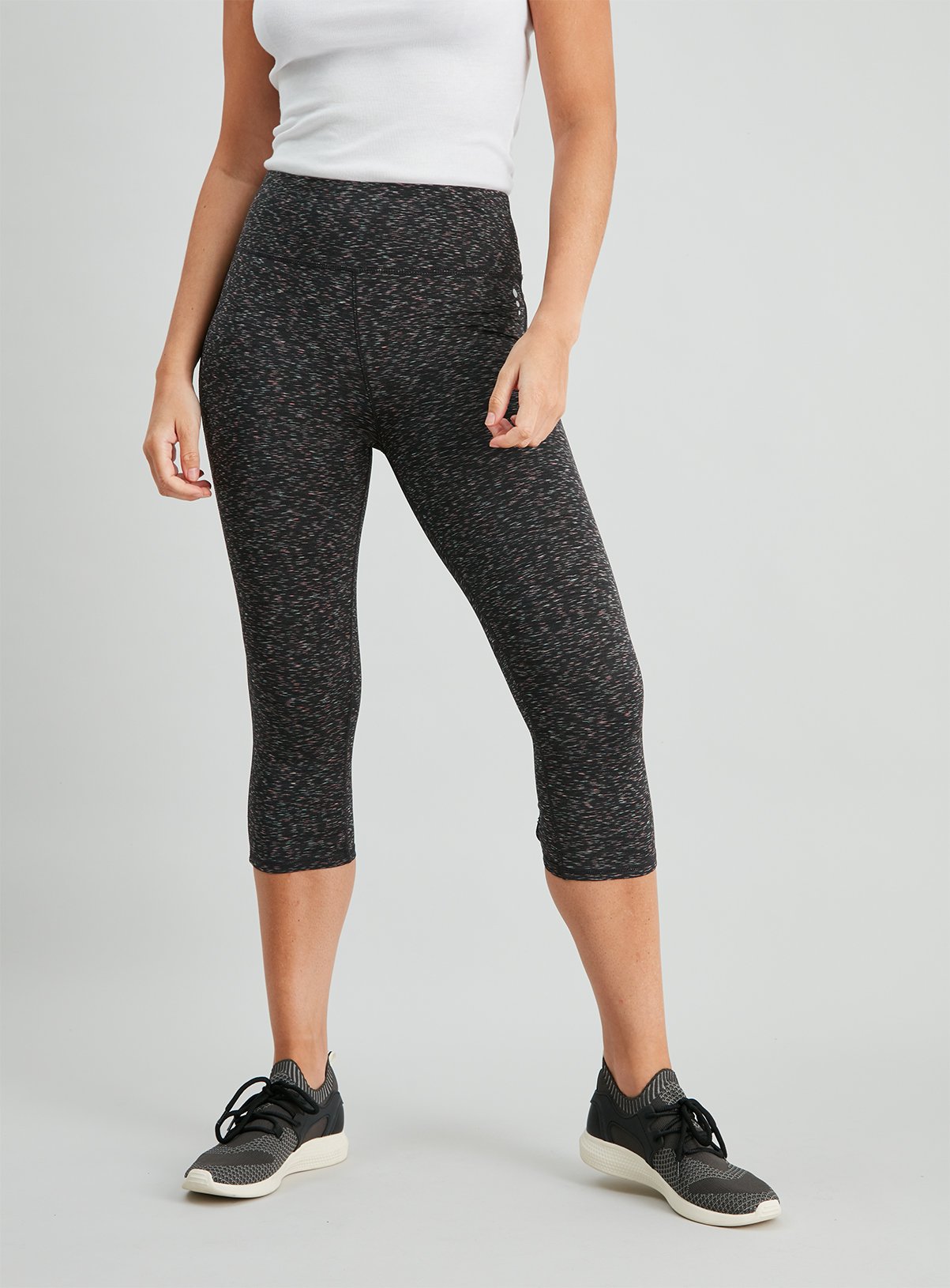 Active Space Dye Lattice Crop Leggings Review