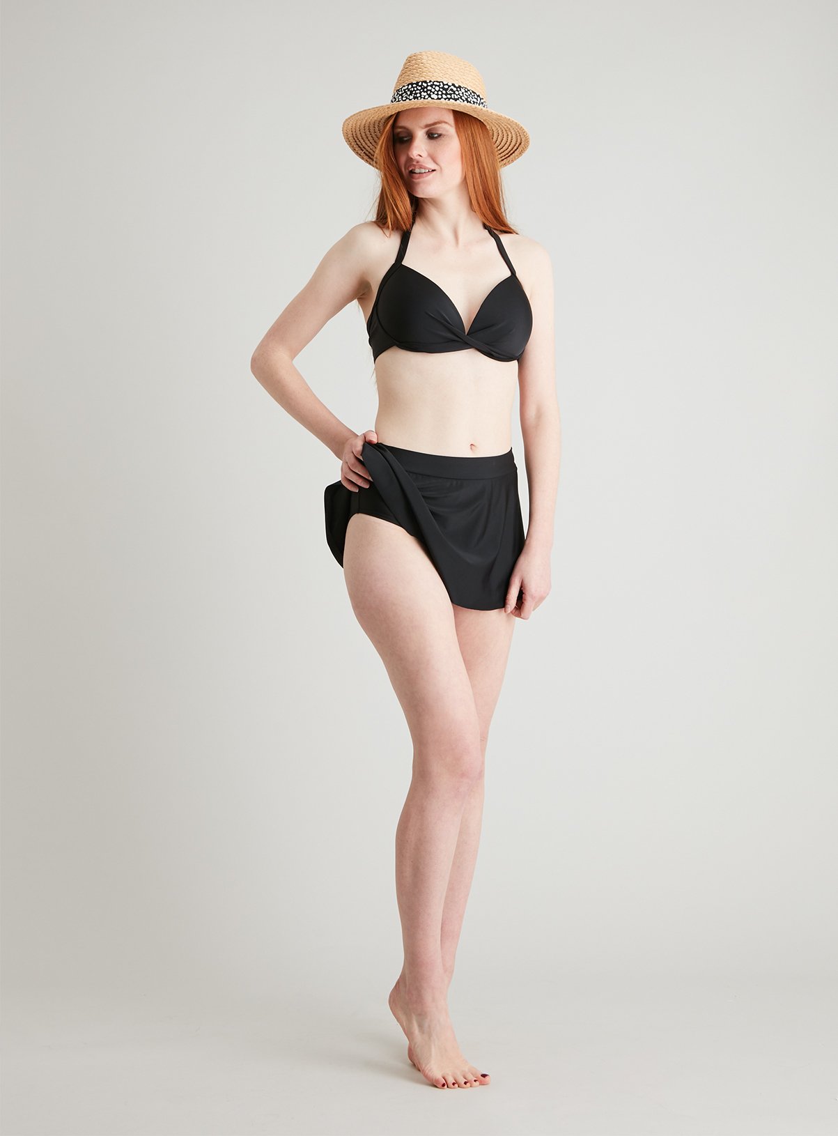 Black Skirted Bikini Brief Review