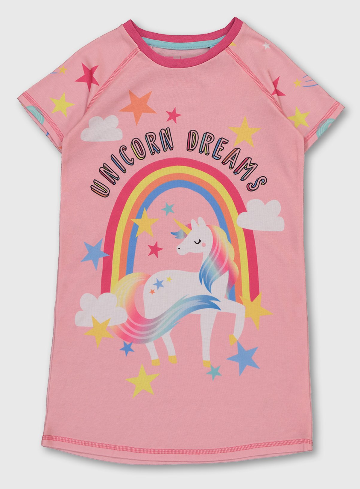 Pink Rainbow Unicorn Nightdress Review