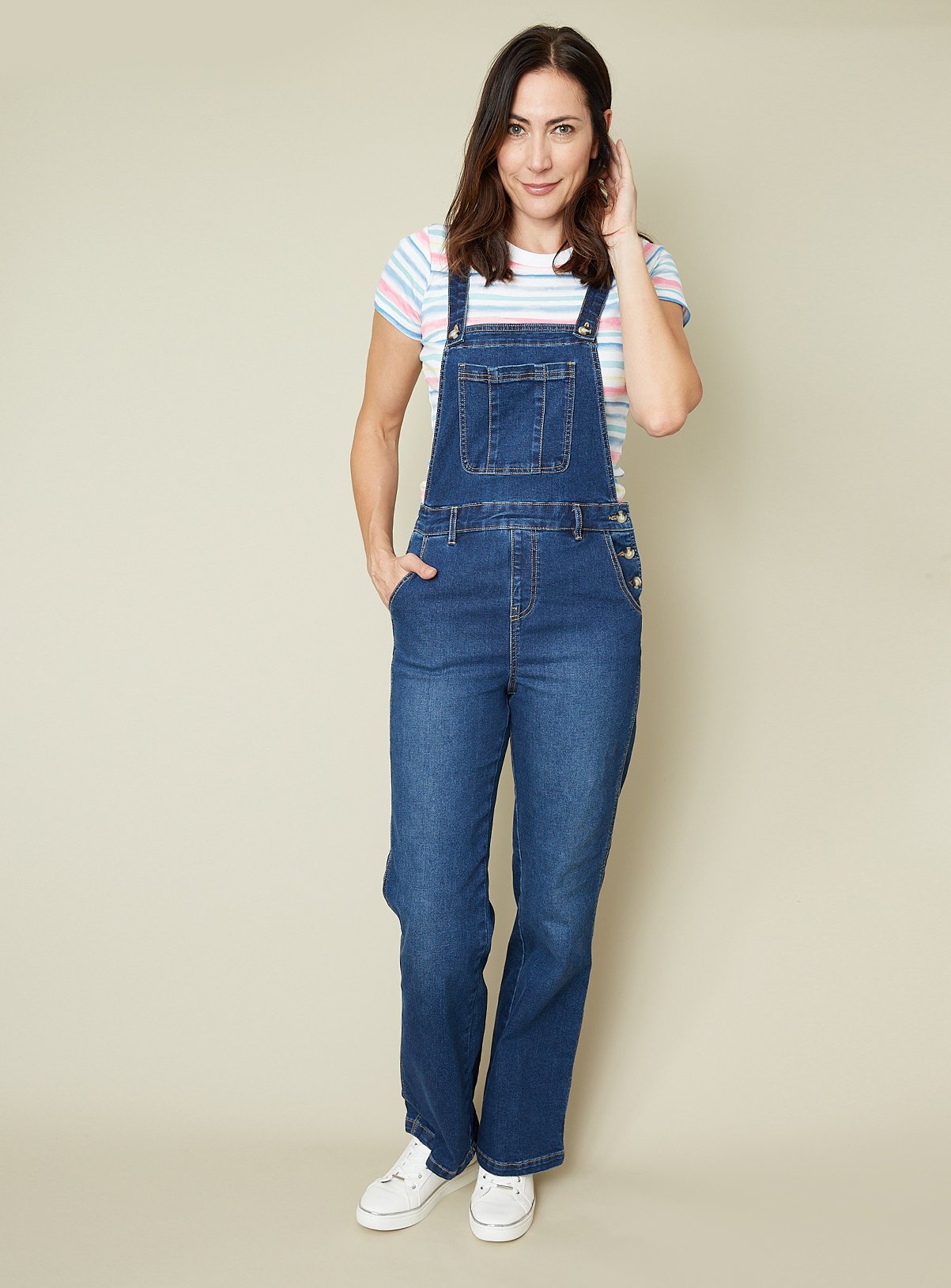 sainsburys dungaree dress