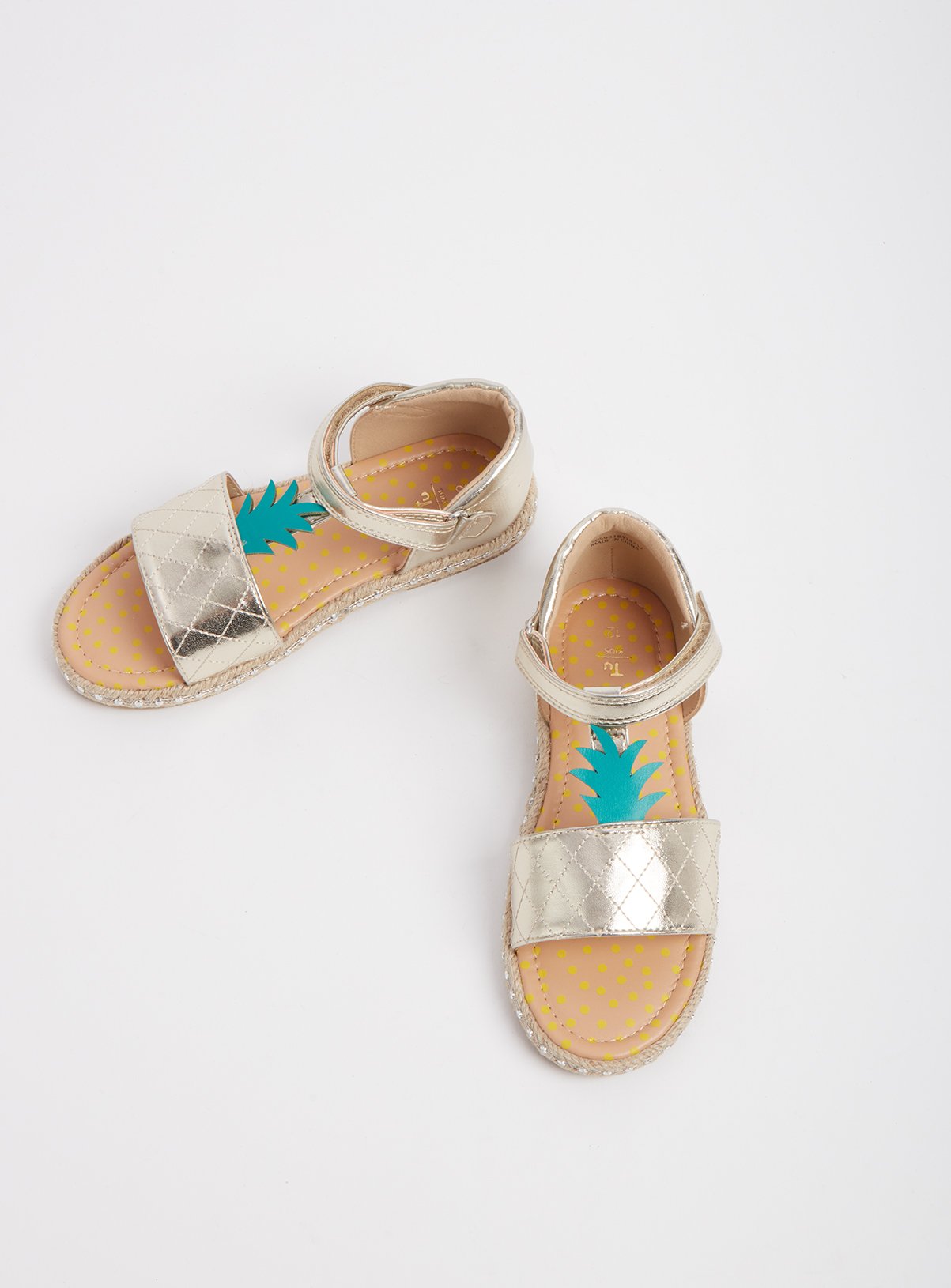 Metallic Pineapple Sandals Review